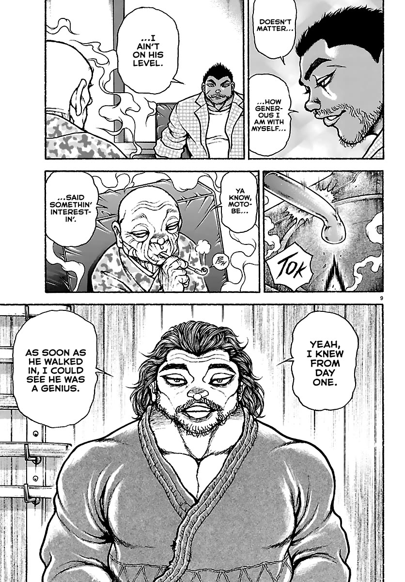 Baki Rahen Chapter 53 page 9 - Chapter 53: Restless Warriors