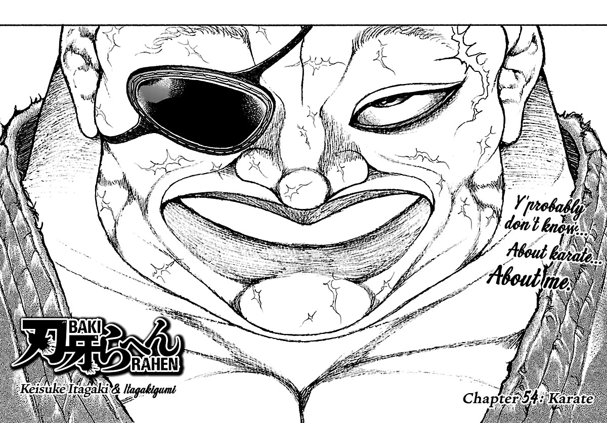 Baki Rahen Chapter 54 page 1 - Chapter 54: Karate