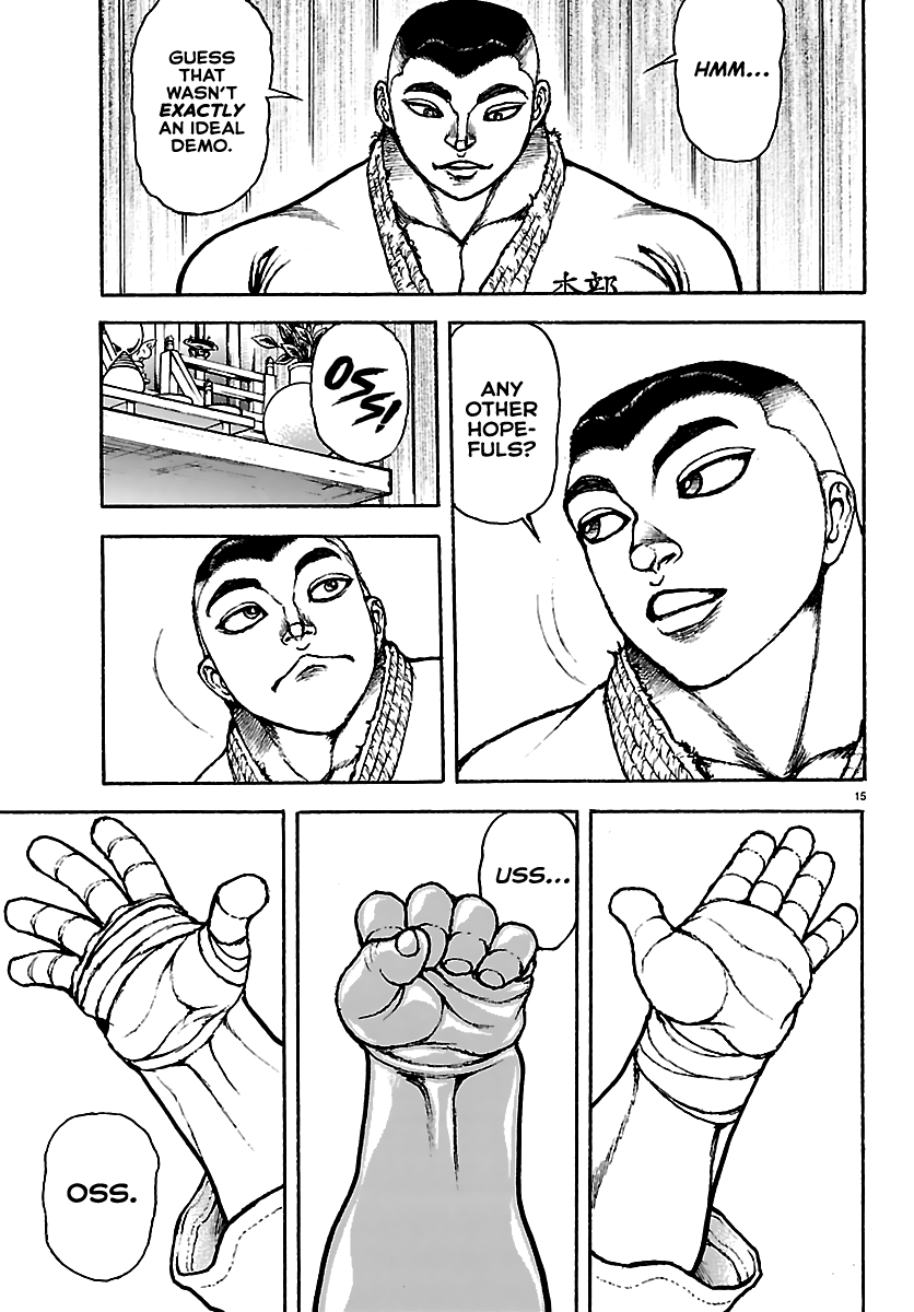 Baki Rahen Chapter 54 page 14 - Chapter 54: Karate