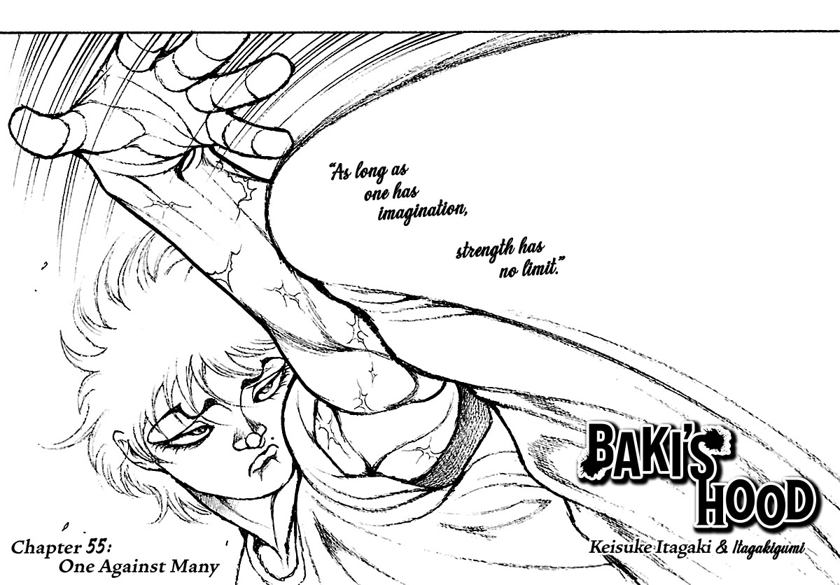 Baki Rahen Chapter 55 page 1 - Chapter 55: One Against Many