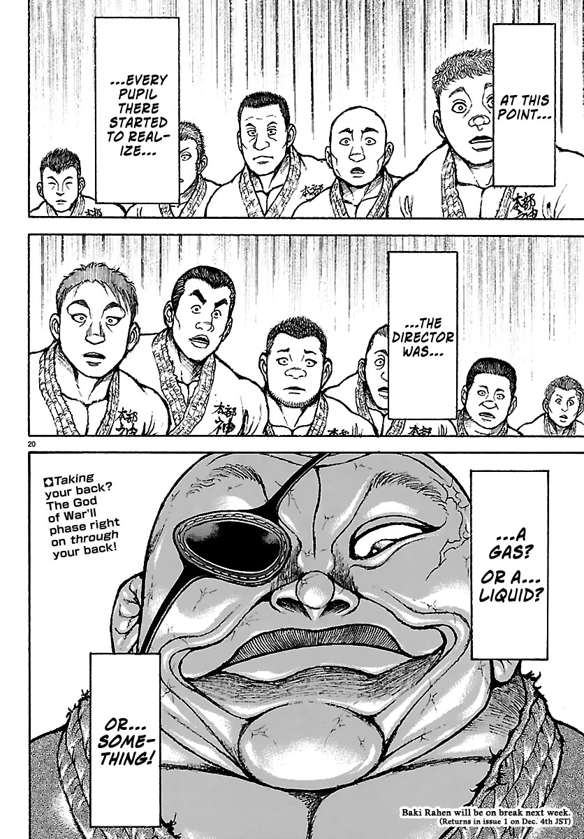 Baki Rahen Chapter 55 page 20 - Chapter 55: One Against Many