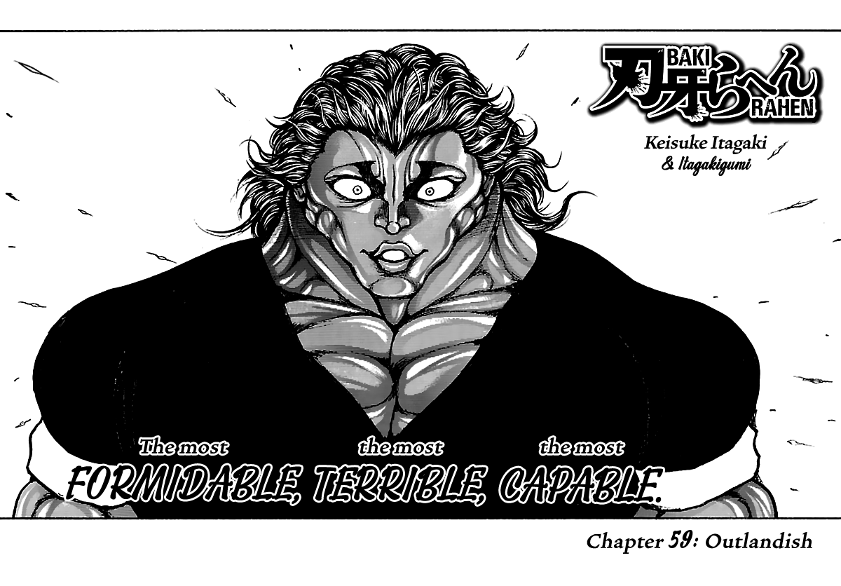 Baki Rahen Chapter 59 page 1 - Chapter 59: Outlandish