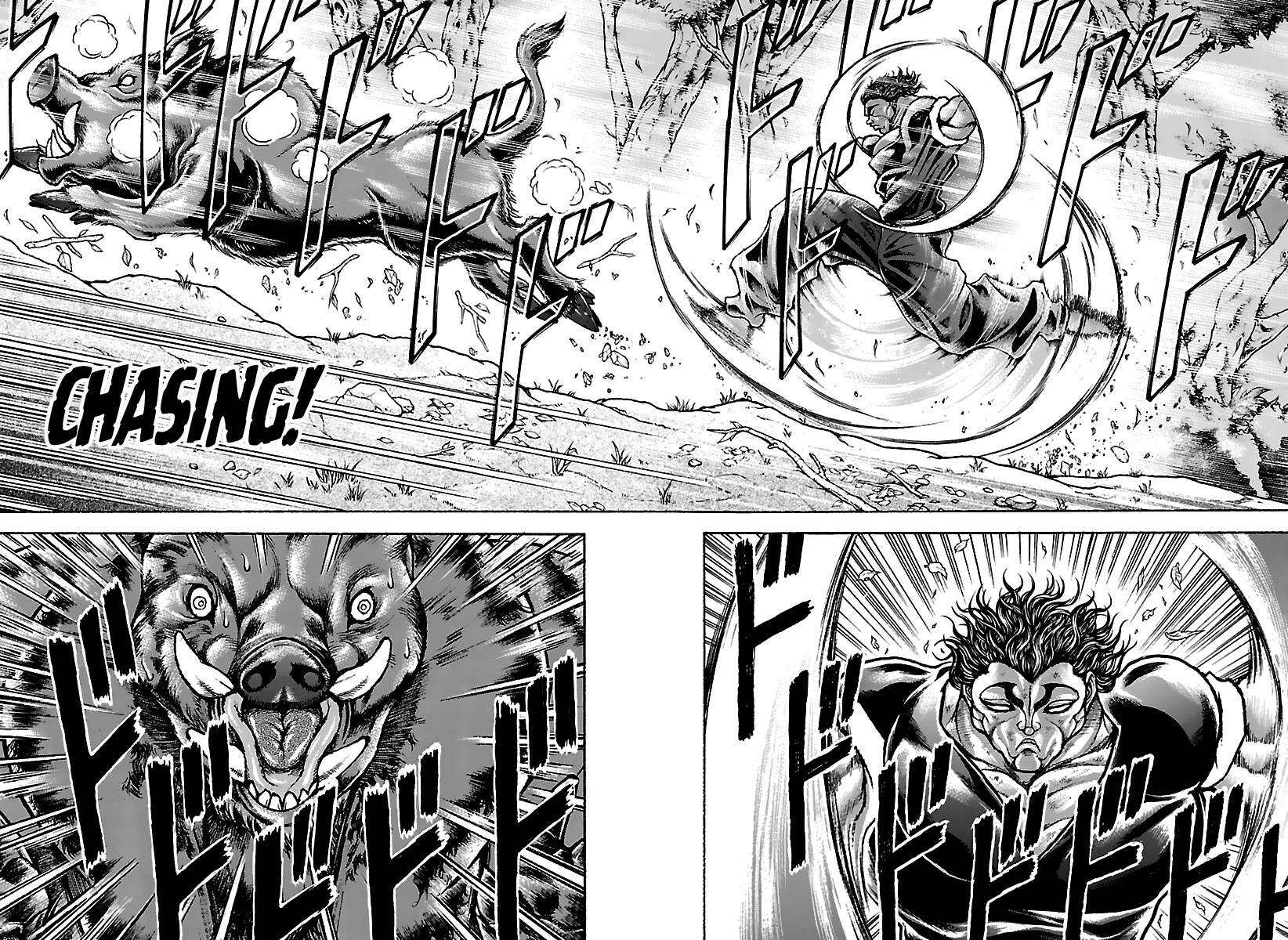Baki Rahen Chapter 61 page 10 - Chapter 61: Boar Hunting