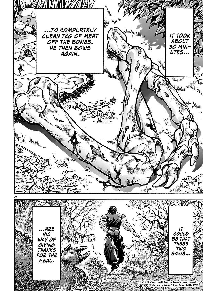 Baki Rahen Chapter 61 page 18 - Chapter 61: Boar Hunting