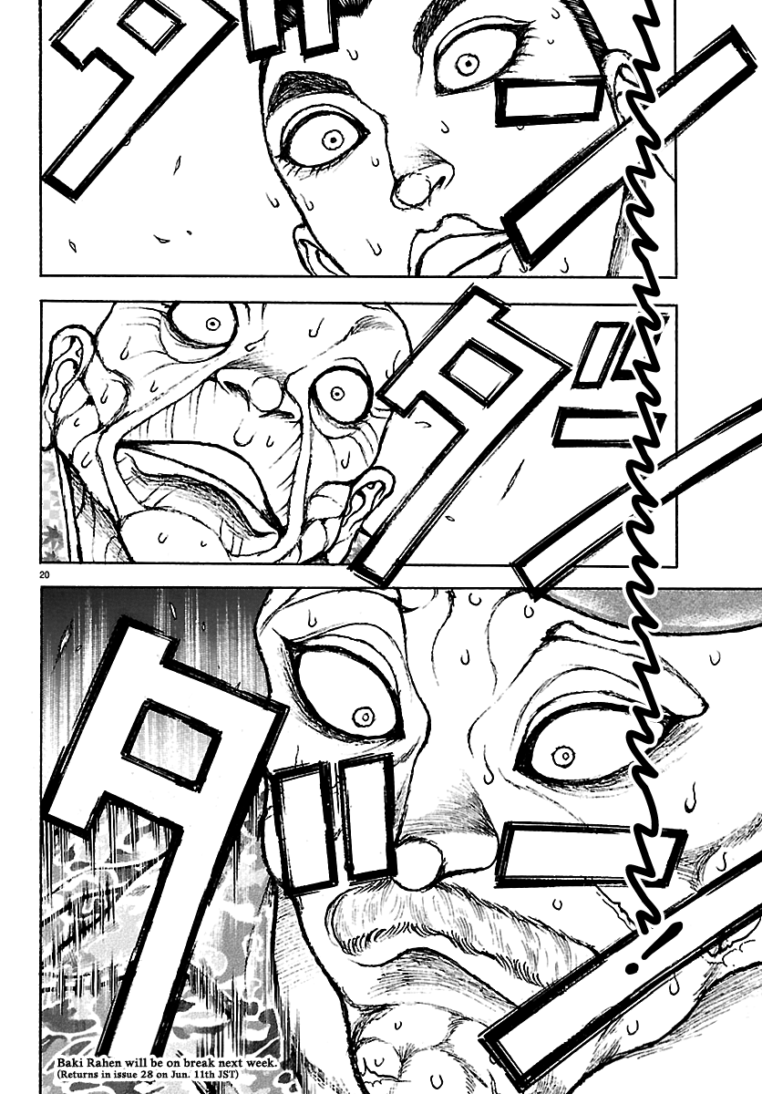 Baki Rahen Chapter 64 page 20 - Chapter 64: In Place of a Greeting