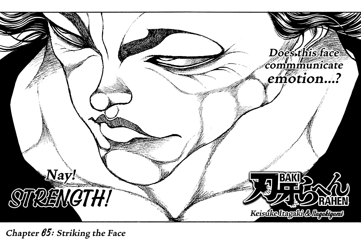Baki Rahen Chapter 65 page 1 - Chapter 65: Striking the Face