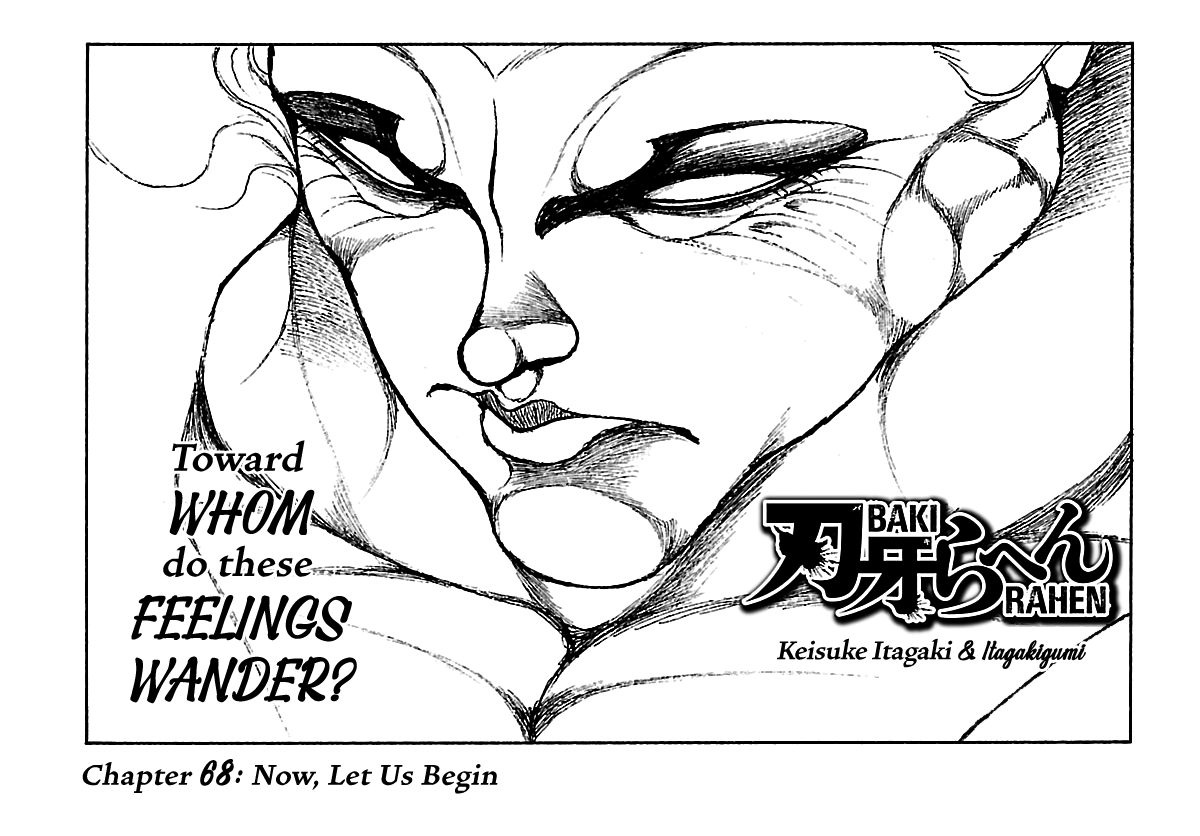 Baki Rahen Chapter 68 page 1 - Chapter 68: Now, Let Us Begin