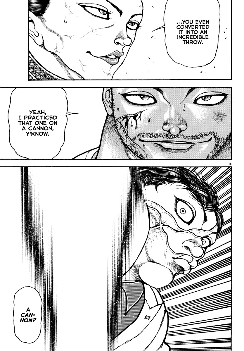 Baki Rahen Chapter 7 page 15 - Chapter 7: Hanada Style and Shinogi Style