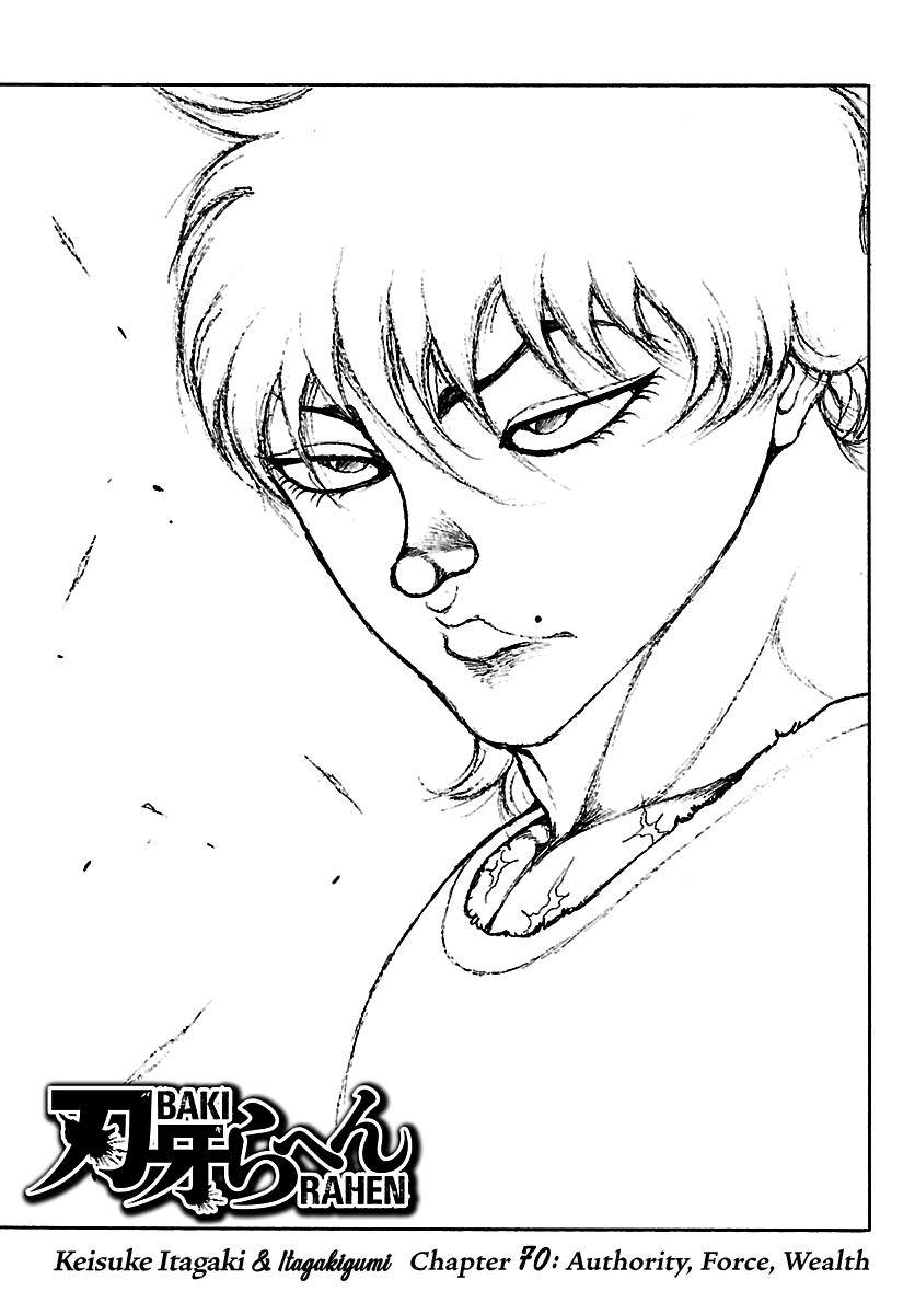 Baki Rahen Chapter 70 page 1 - Chapter 70: Authority, Force, Wealth