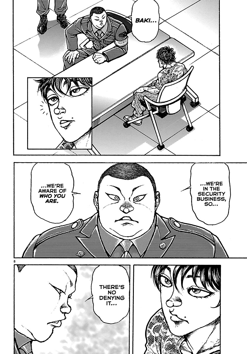 Baki Rahen Chapter 70 page 8 - Chapter 70: Authority, Force, Wealth