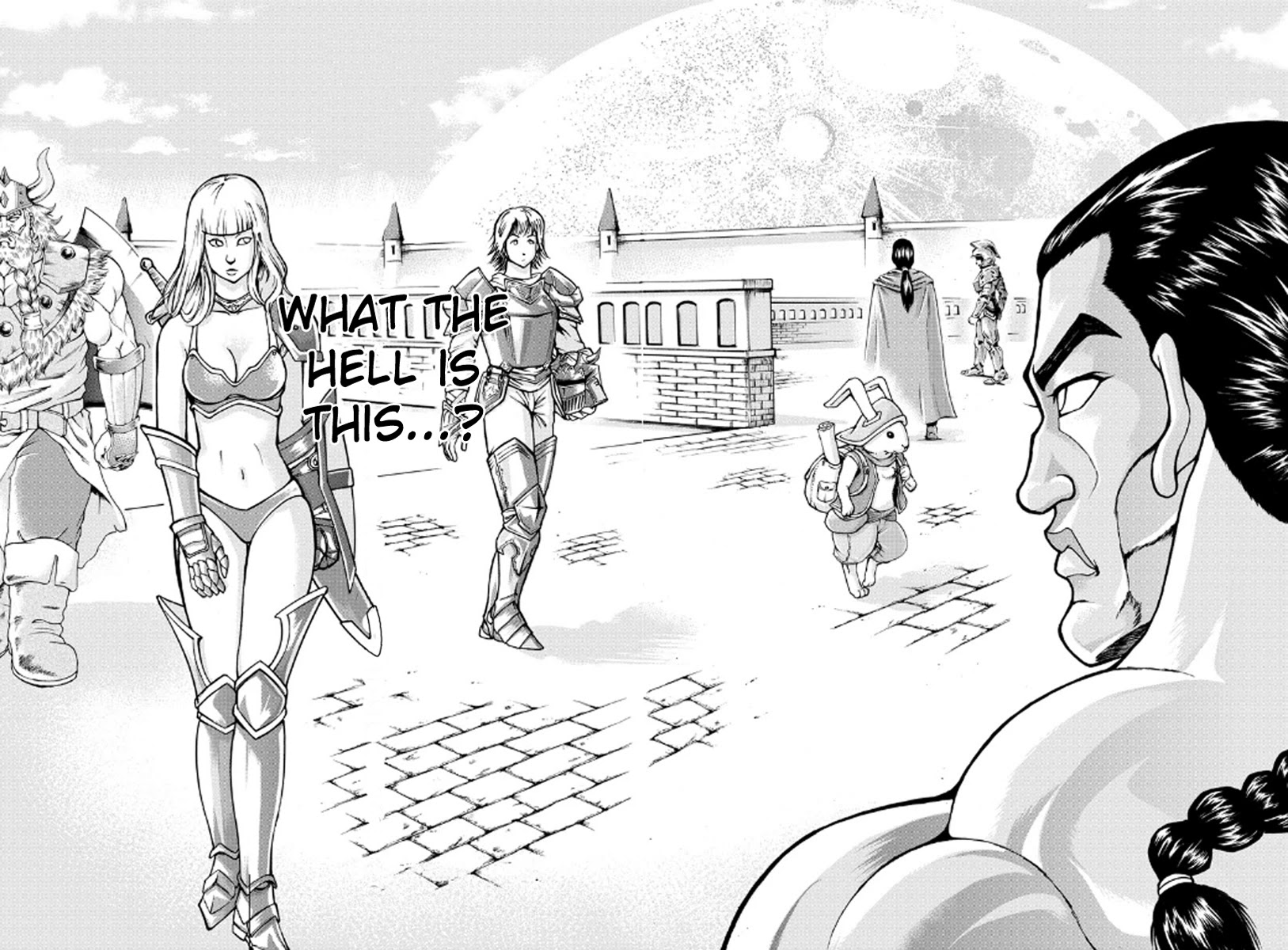 Baki Side Story - Retsu Kaioh Doesn't Mind Even if it's in another World Chapter 1 page 13 - Chapter 1