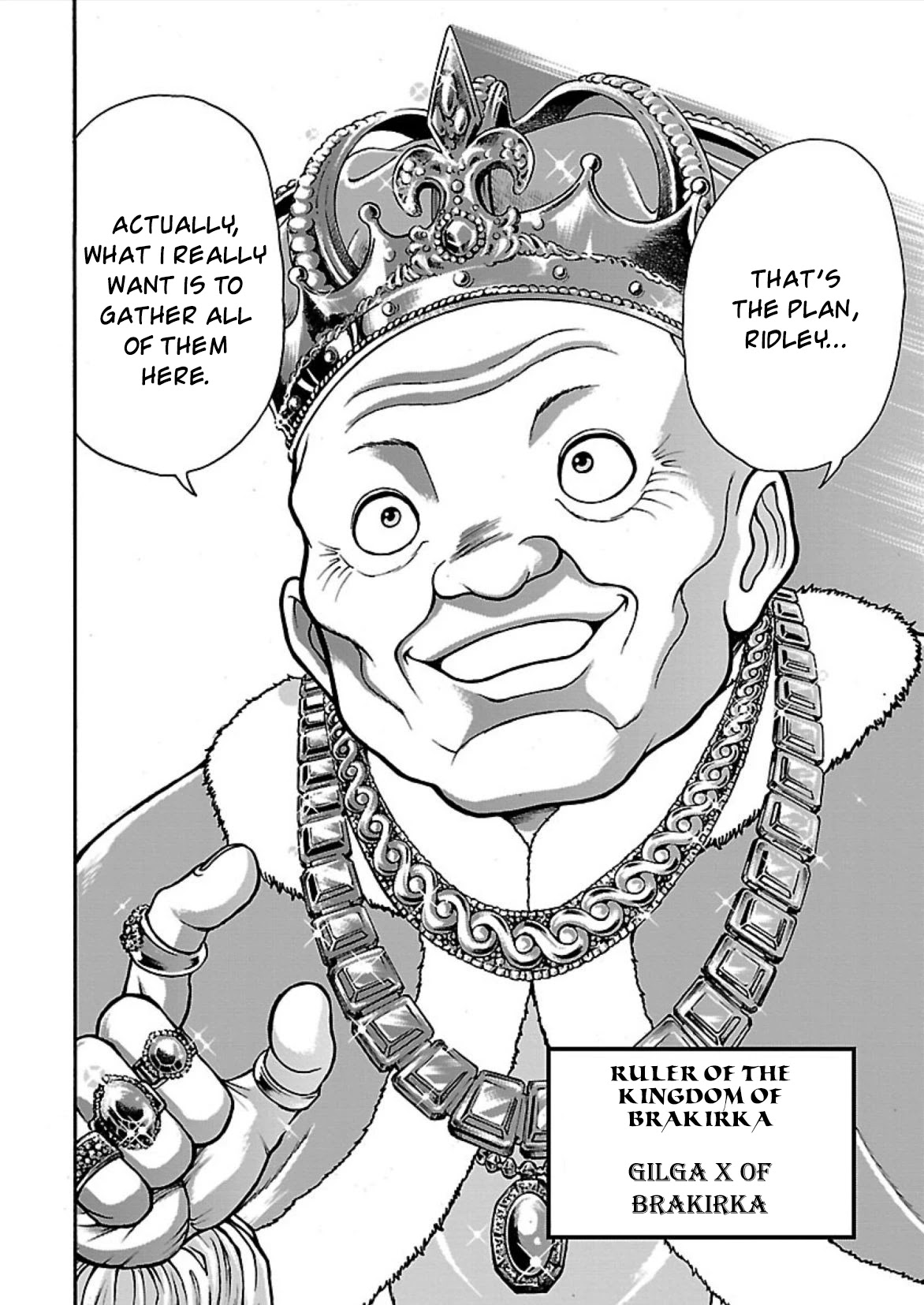 Baki Side Story - Retsu Kaioh Doesn't Mind Even if it's in another World Chapter 10 page 14 - Chapter 10: The king of Brakirka