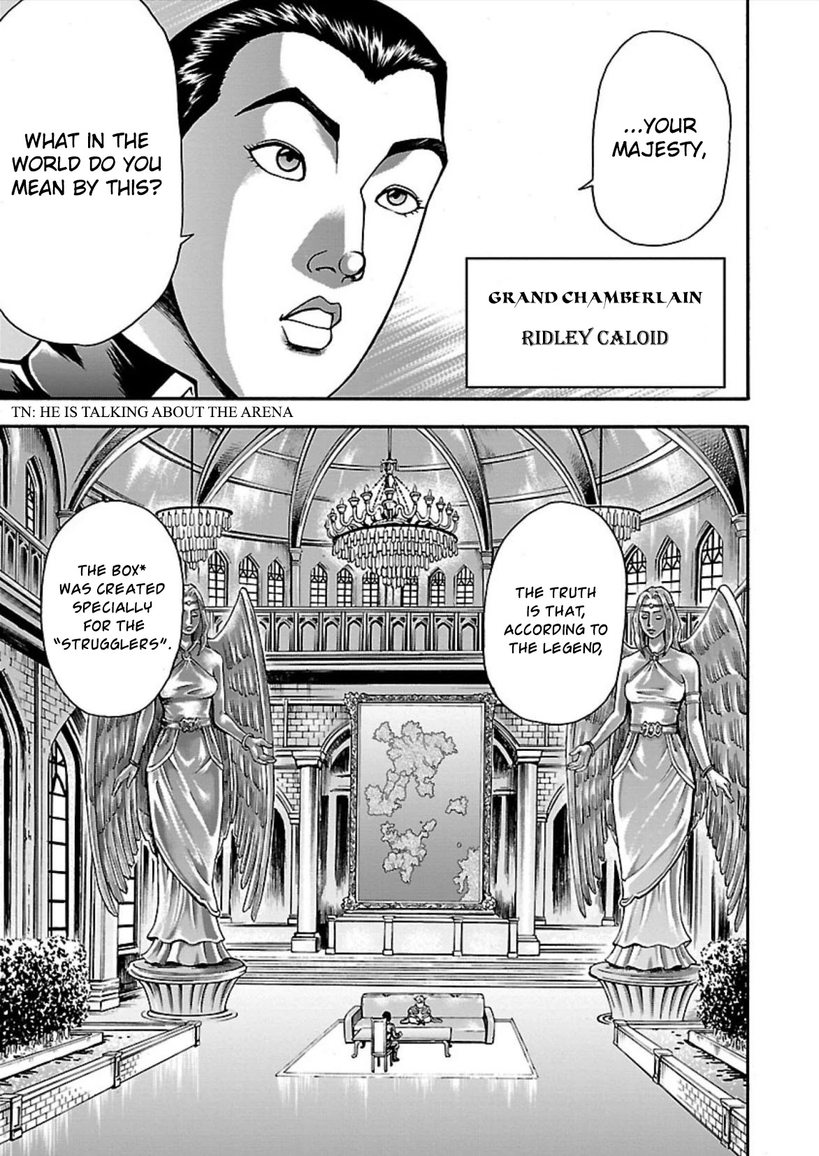 Baki Side Story - Retsu Kaioh Doesn't Mind Even if it's in another World Chapter 10 page 15 - Chapter 10: The king of Brakirka