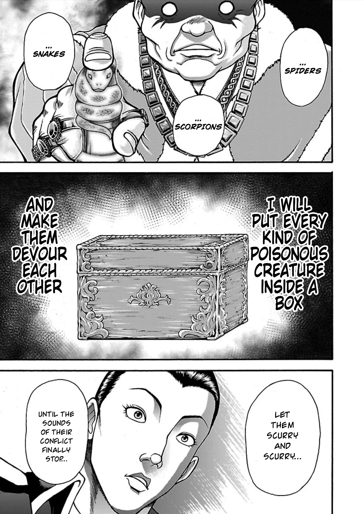 Baki Side Story - Retsu Kaioh Doesn't Mind Even if it's in another World Chapter 10 page 17 - Chapter 10: The king of Brakirka