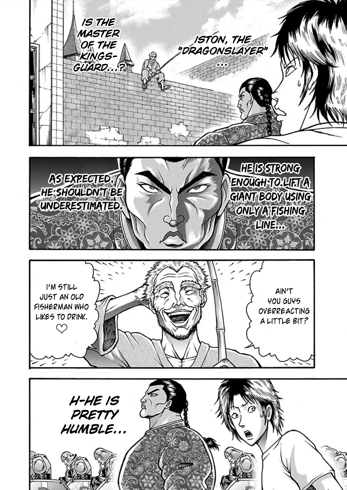 Baki Side Story - Retsu Kaioh Doesn't Mind Even if it's in another World Chapter 10 page 8 - Chapter 10: The king of Brakirka