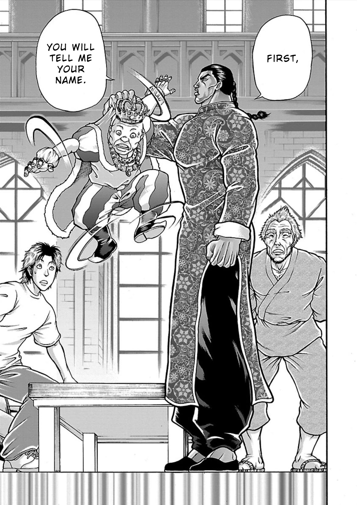 Baki Side Story - Retsu Kaioh Doesn't Mind Even if it's in another World Chapter 11 page 11 - Chapter 11: Insolent