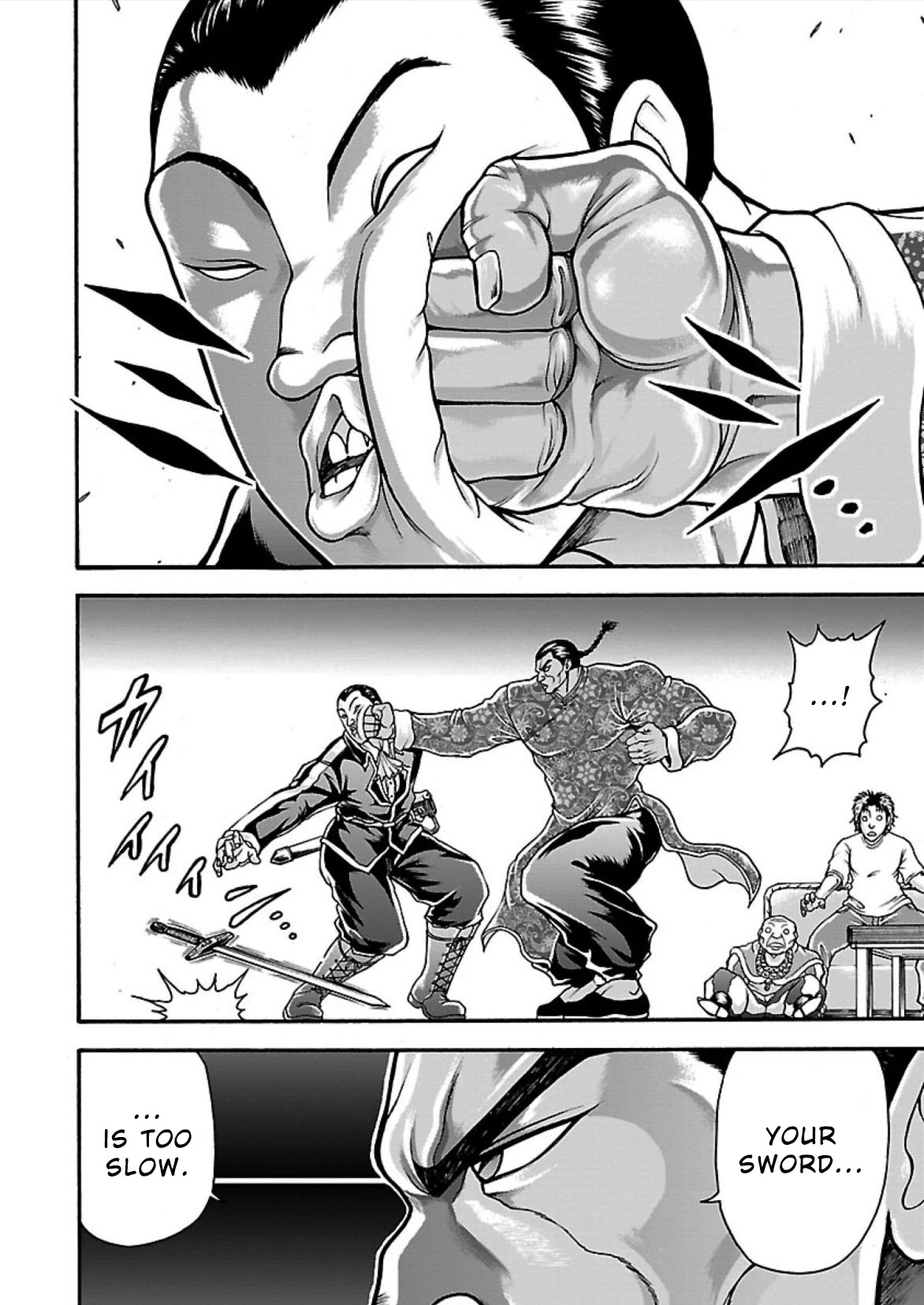 Baki Side Story - Retsu Kaioh Doesn't Mind Even if it's in another World Chapter 11 page 14 - Chapter 11: Insolent