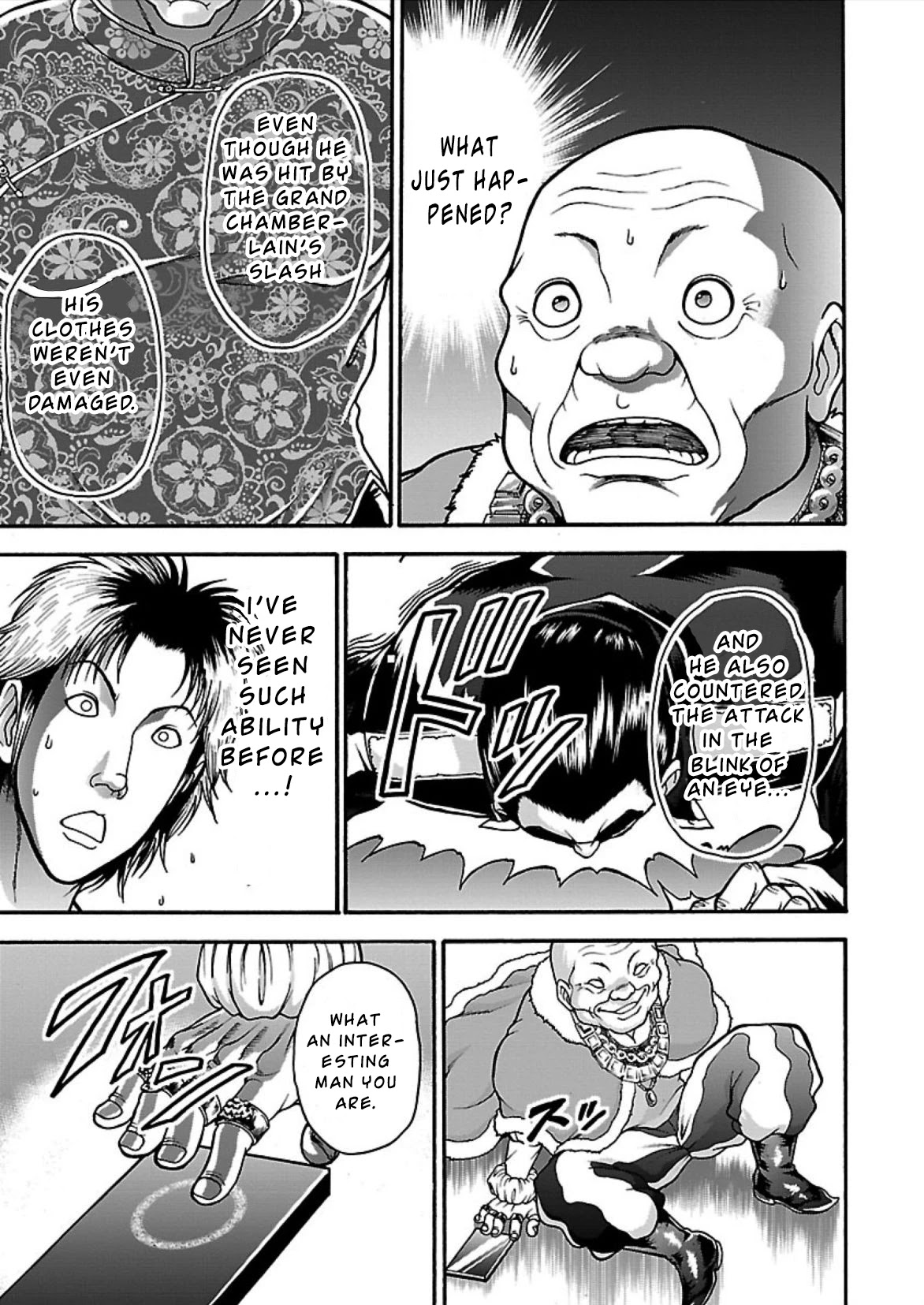 Baki Side Story - Retsu Kaioh Doesn't Mind Even if it's in another World Chapter 11 page 15 - Chapter 11: Insolent