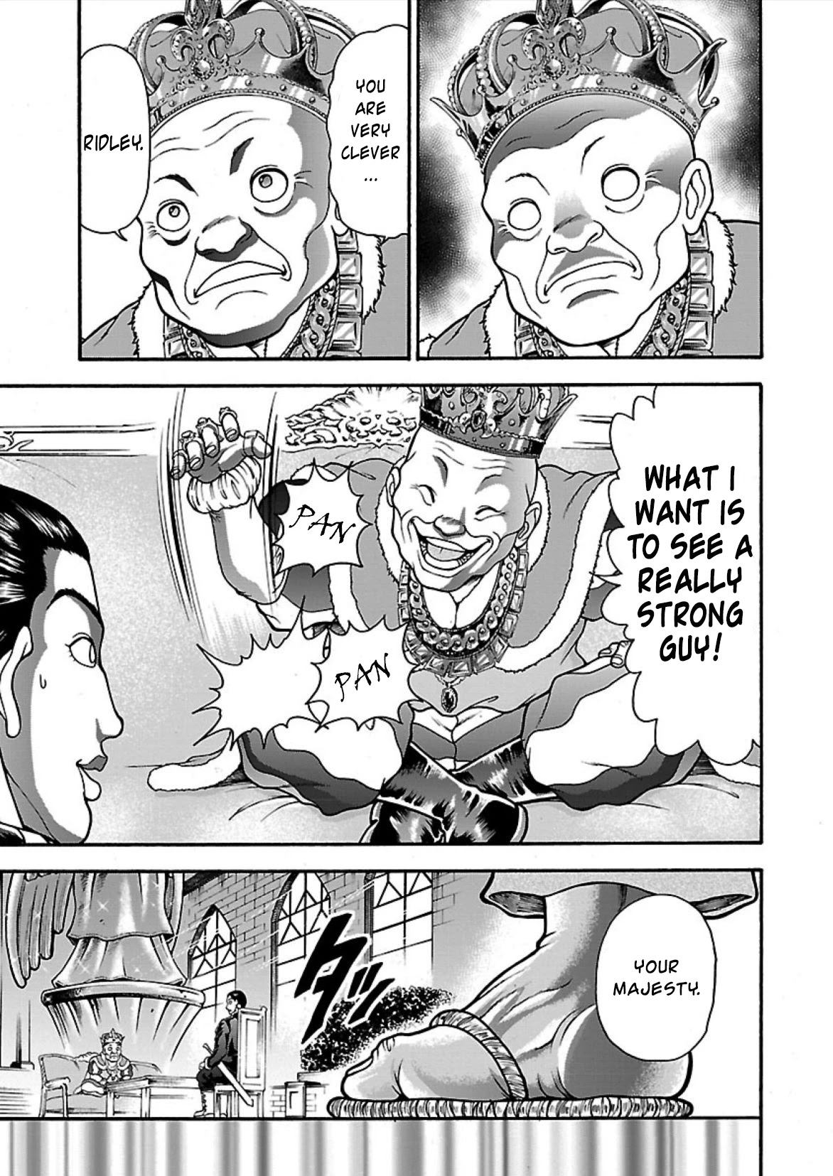 Baki Side Story - Retsu Kaioh Doesn't Mind Even if it's in another World Chapter 11 page 3 - Chapter 11: Insolent