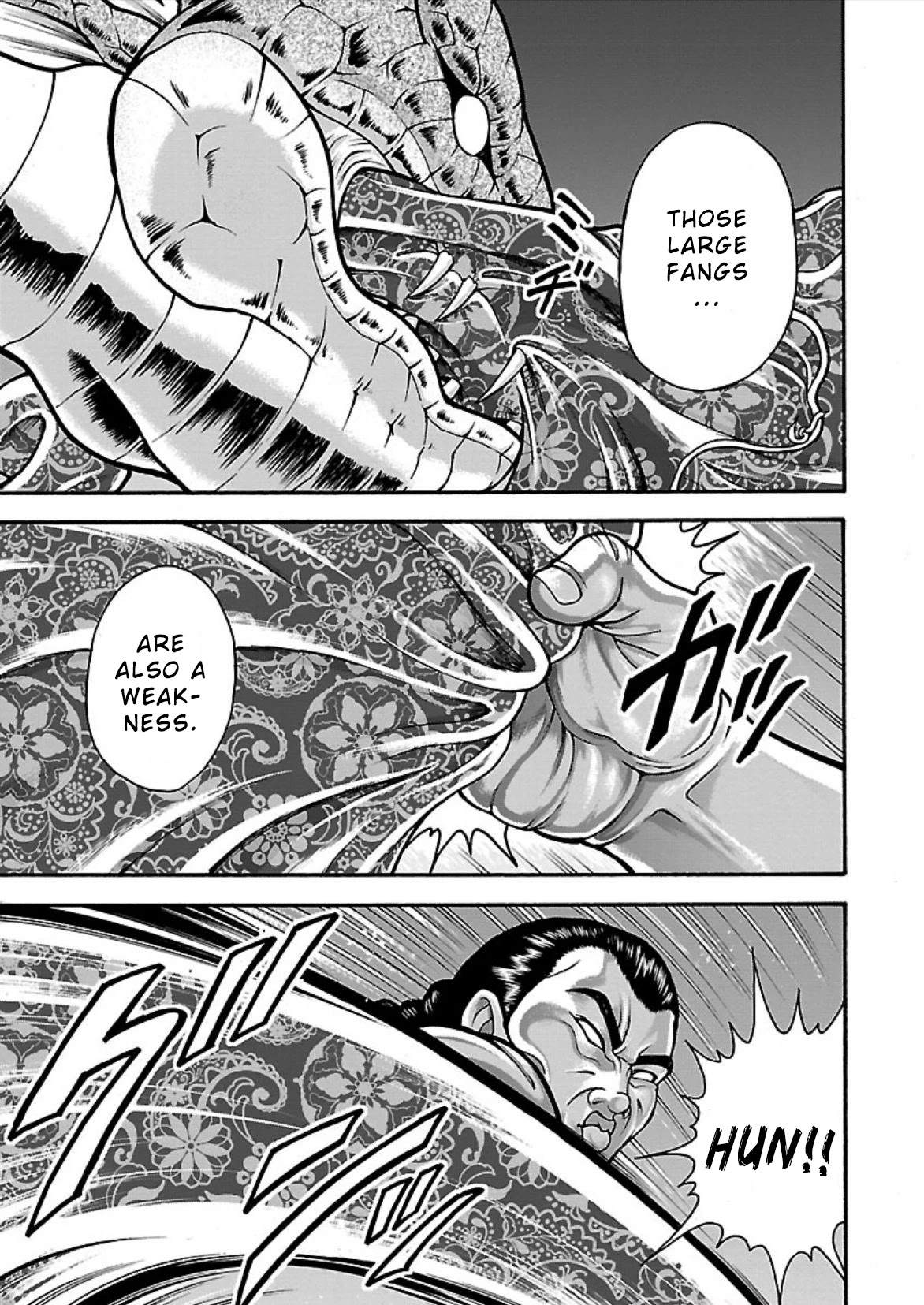 Baki Side Story - Retsu Kaioh Doesn't Mind Even if it's in another World Chapter 12 page 12 - Chapter 12: The king's serpent