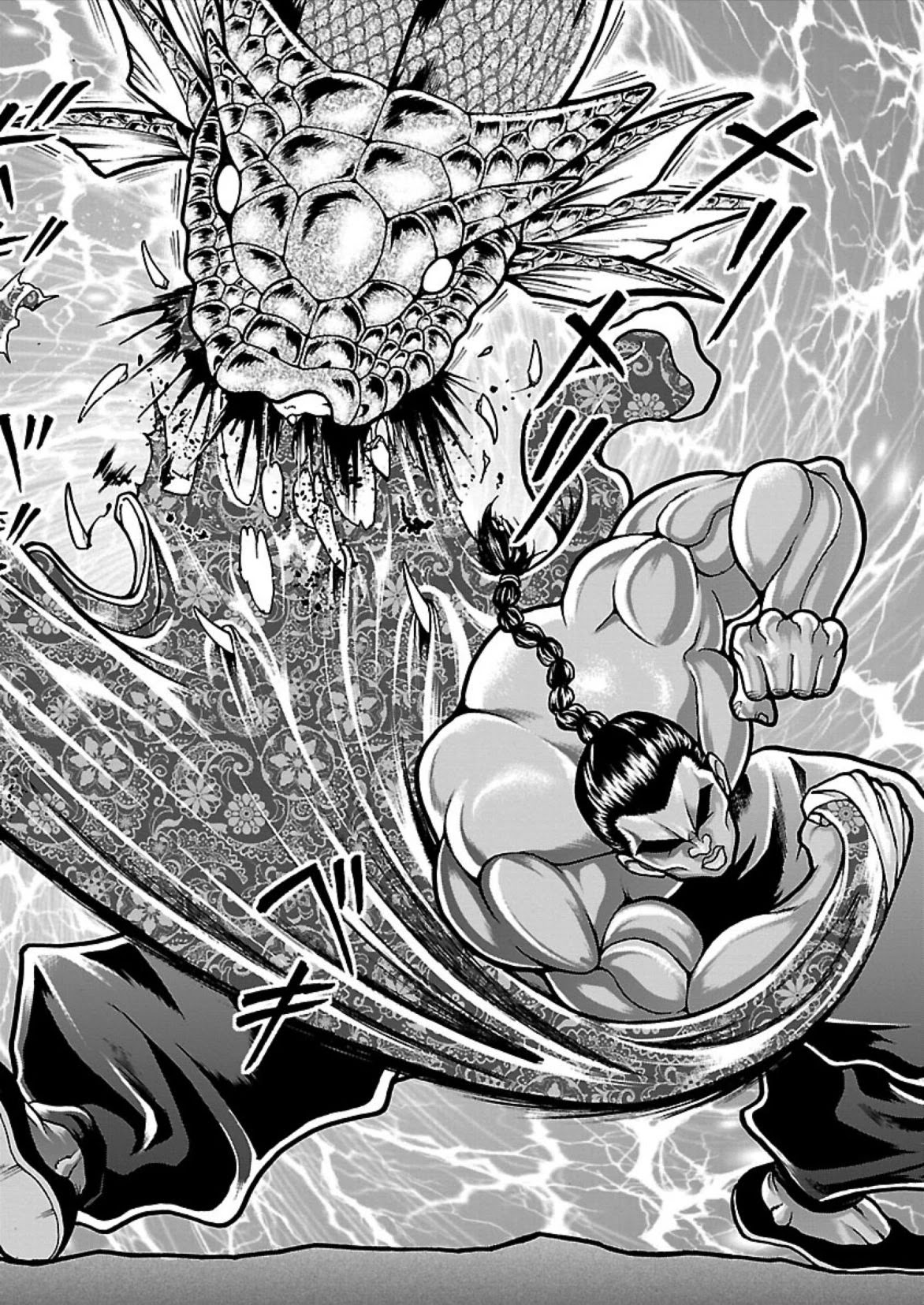 Baki Side Story - Retsu Kaioh Doesn't Mind Even if it's in another World Chapter 12 page 13 - Chapter 12: The king's serpent