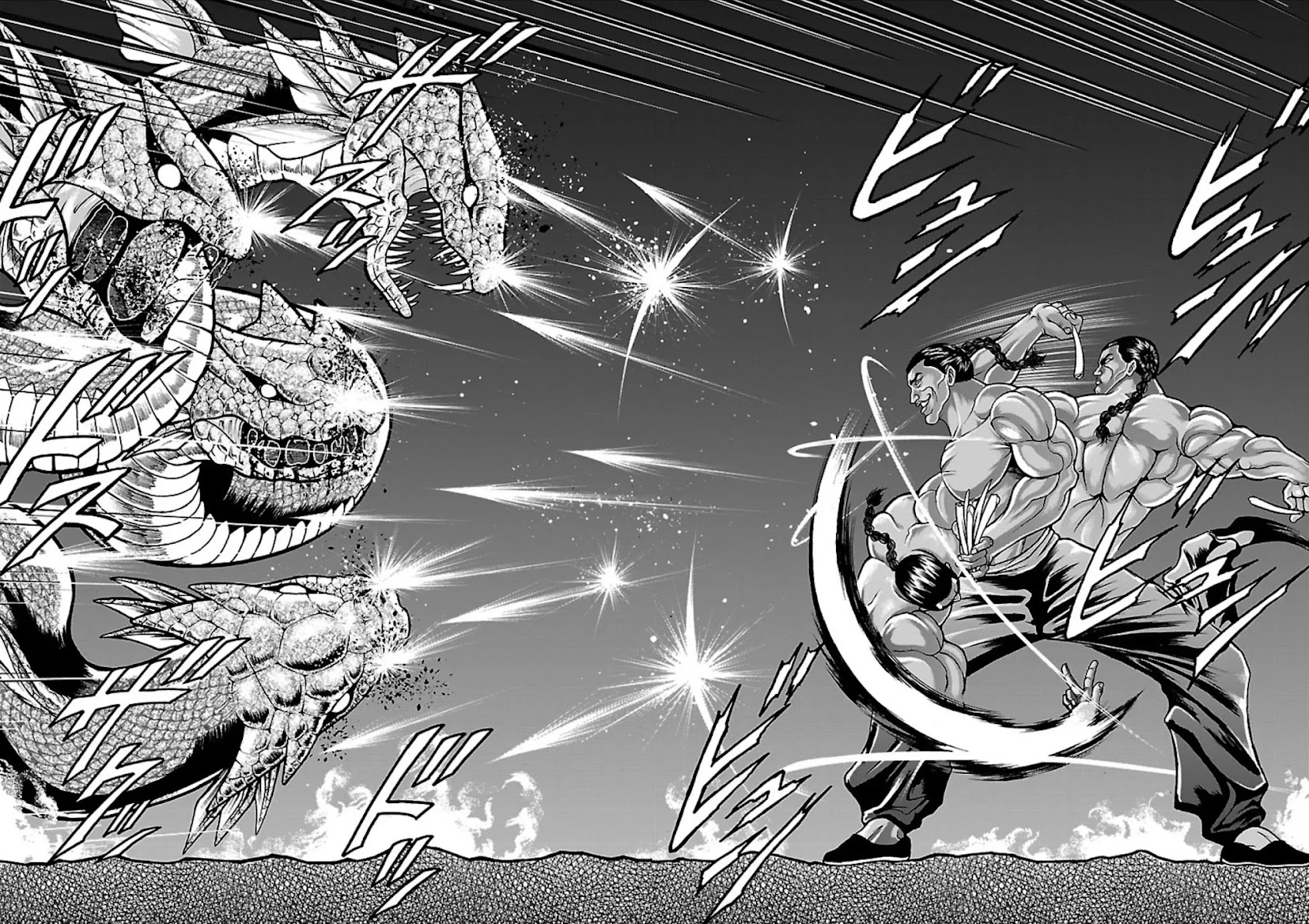 Baki Side Story - Retsu Kaioh Doesn't Mind Even if it's in another World Chapter 12 page 17 - Chapter 12: The king's serpent