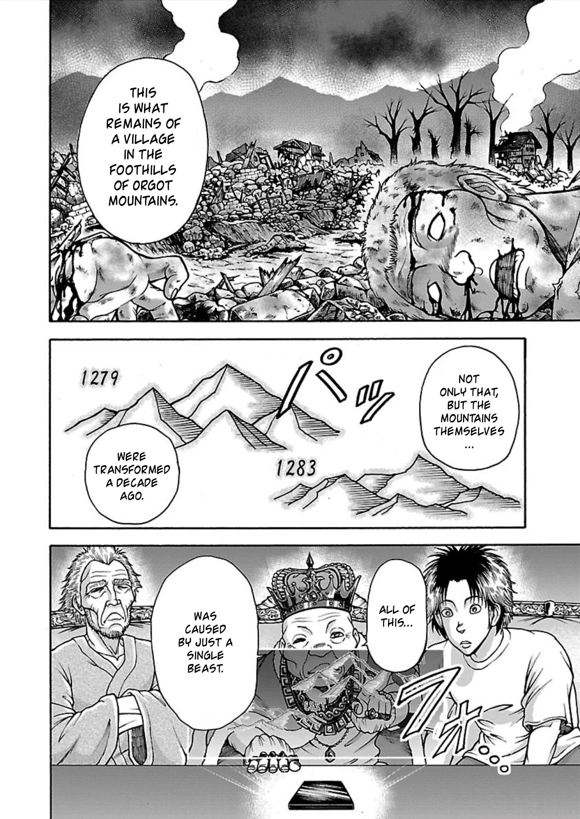 Baki Side Story - Retsu Kaioh Doesn't Mind Even if it's in another World Chapter 12 page 2 - Chapter 12: The king's serpent