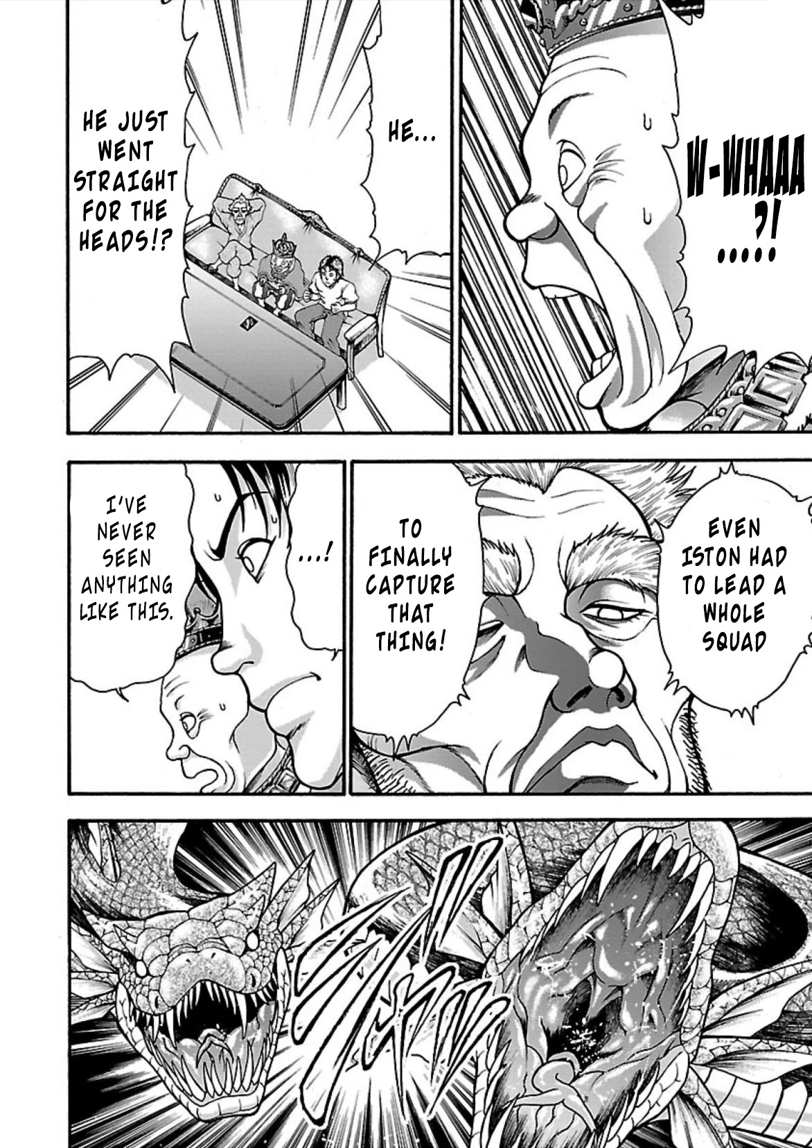 Baki Side Story - Retsu Kaioh Doesn't Mind Even if it's in another World Chapter 12 page 9 - Chapter 12: The king's serpent