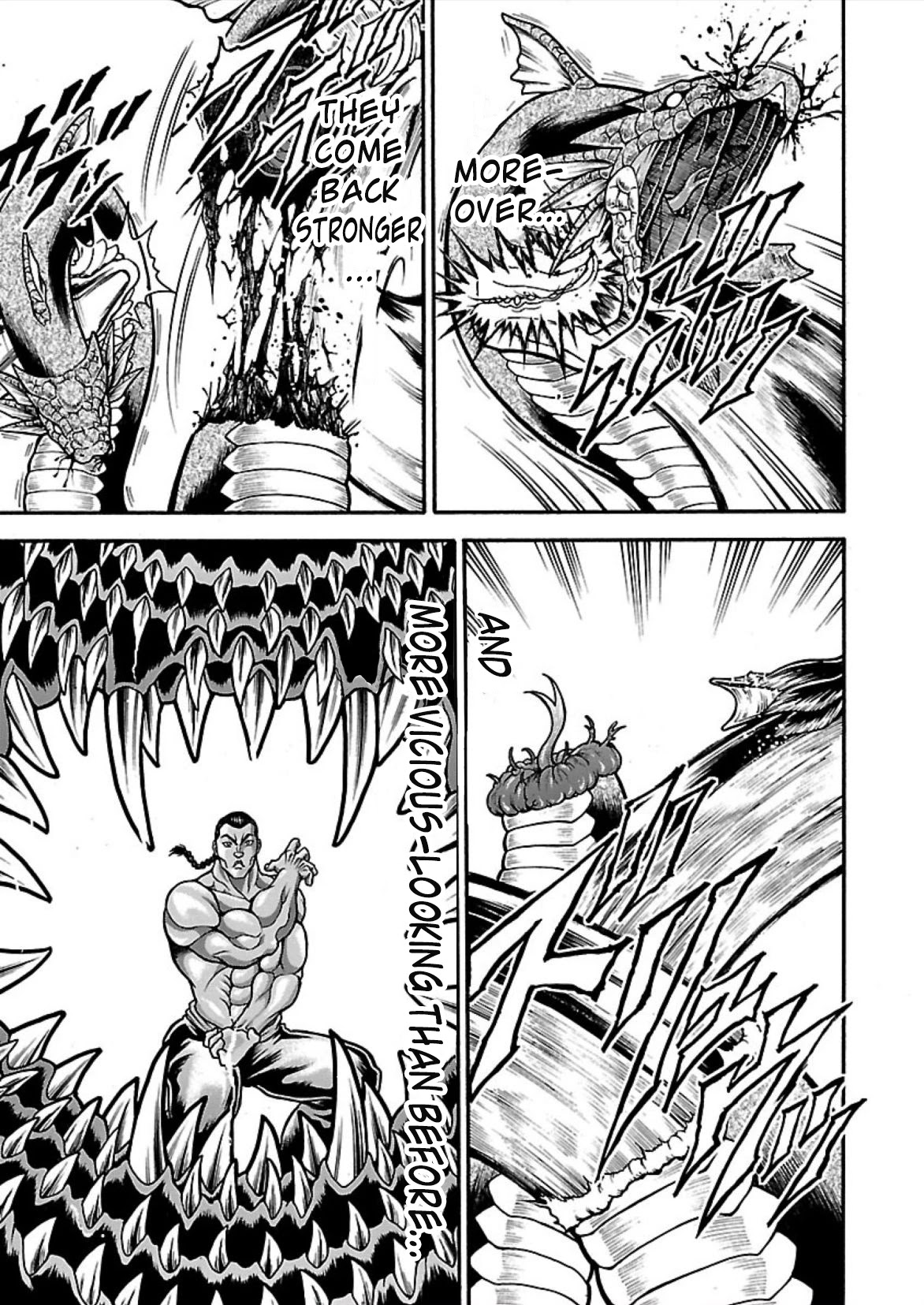 Baki Side Story - Retsu Kaioh Doesn't Mind Even if it's in another World Chapter 13 page 16 - Chapter 13: Natural Enemy