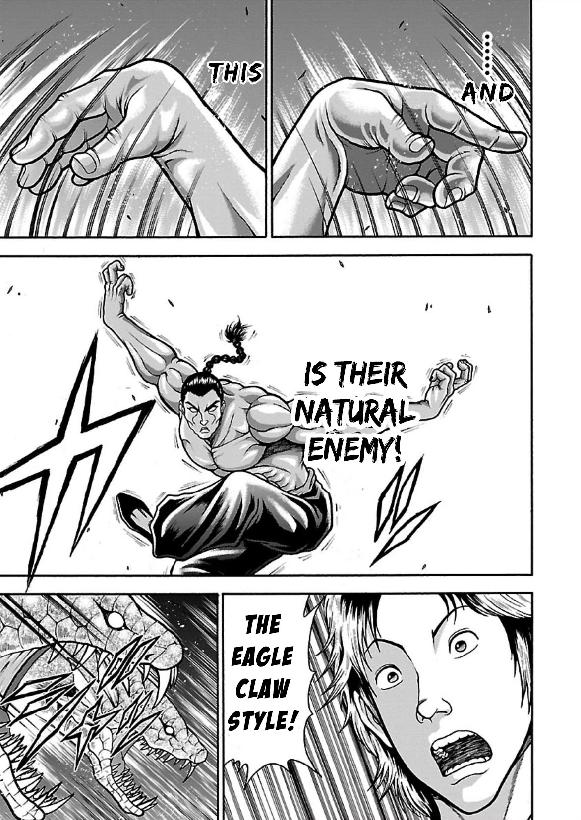 Baki Side Story - Retsu Kaioh Doesn't Mind Even if it's in another World Chapter 13 page 5 - Chapter 13: Natural Enemy