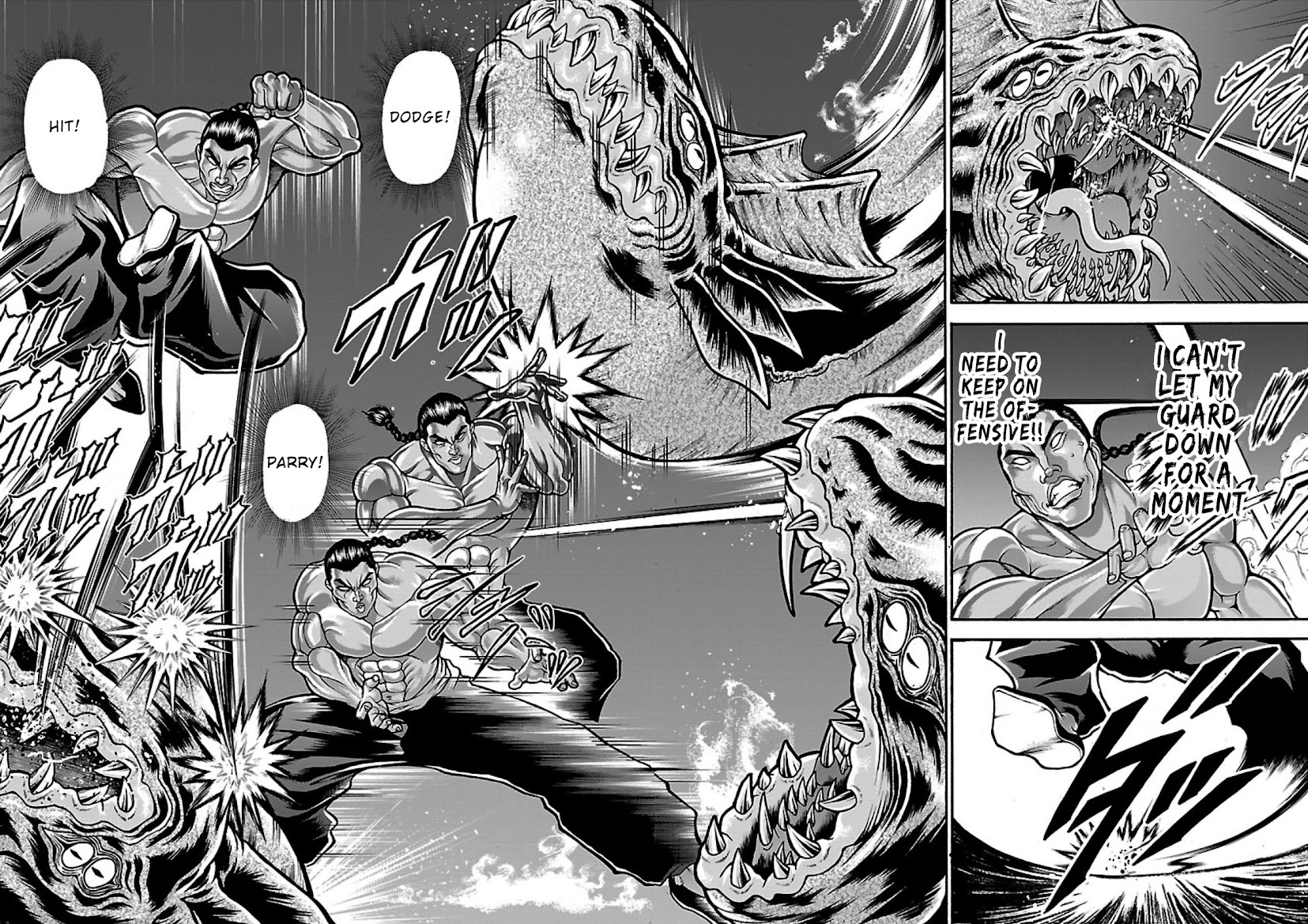 Baki Side Story - Retsu Kaioh Doesn't Mind Even if it's in another World Chapter 14 page 10 - Chapter 14: Just like the old days