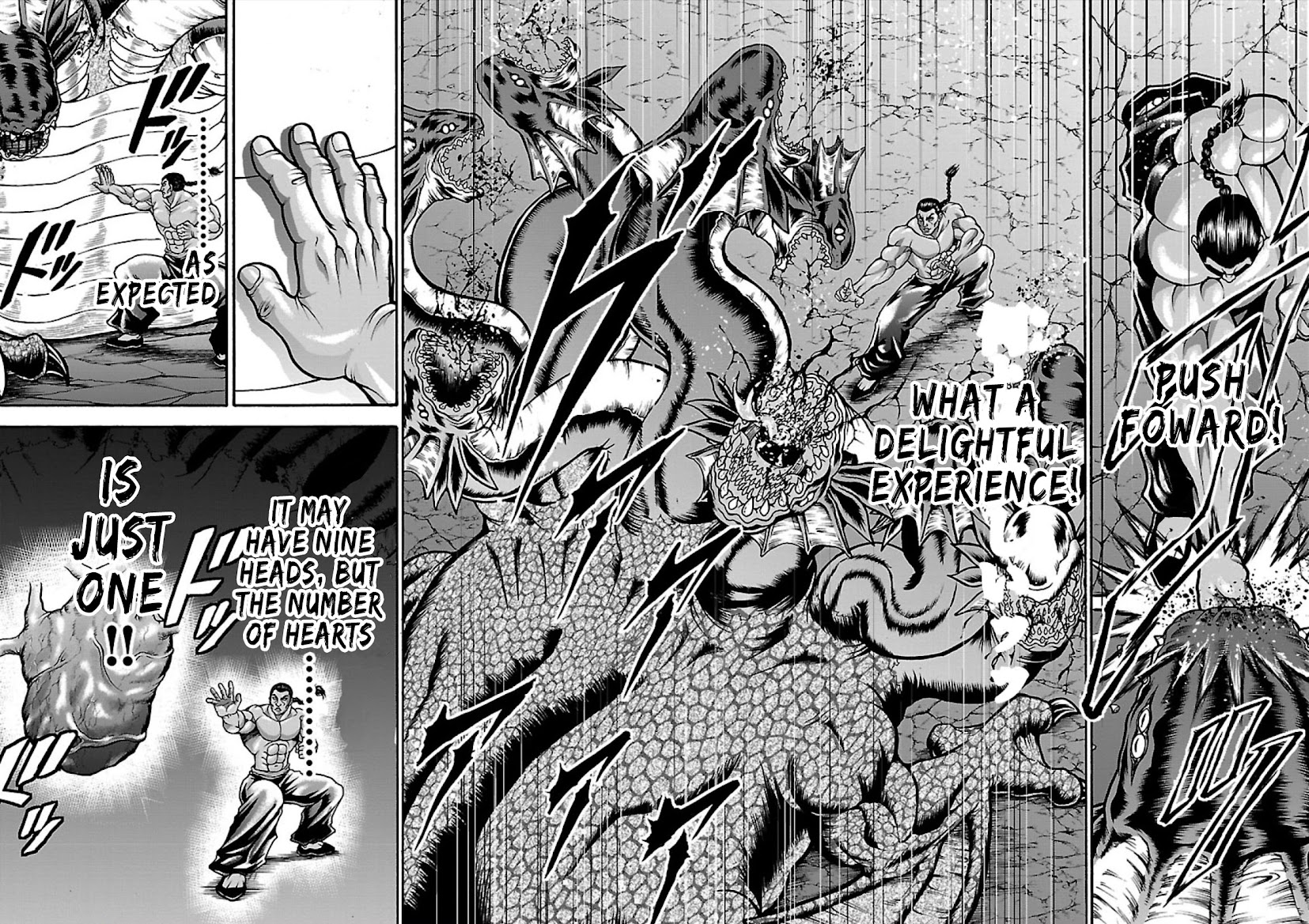 Baki Side Story - Retsu Kaioh Doesn't Mind Even if it's in another World Chapter 14 page 11 - Chapter 14: Just like the old days