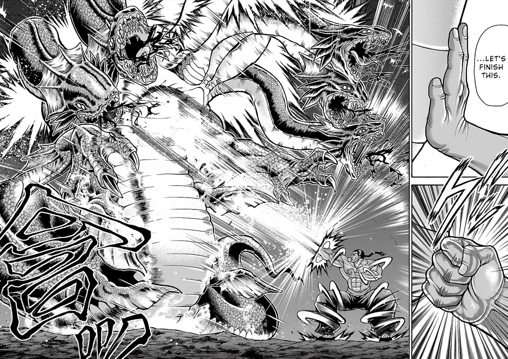 Baki Side Story - Retsu Kaioh Doesn't Mind Even if it's in another World Chapter 14 page 12 - Chapter 14: Just like the old days