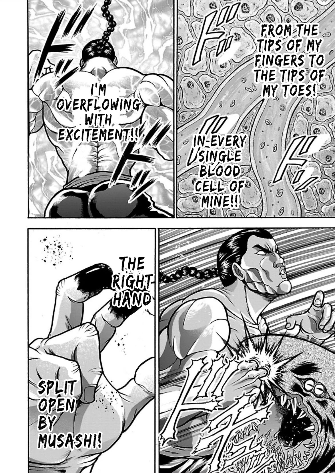 Baki Side Story - Retsu Kaioh Doesn't Mind Even if it's in another World Chapter 14 page 8 - Chapter 14: Just like the old days