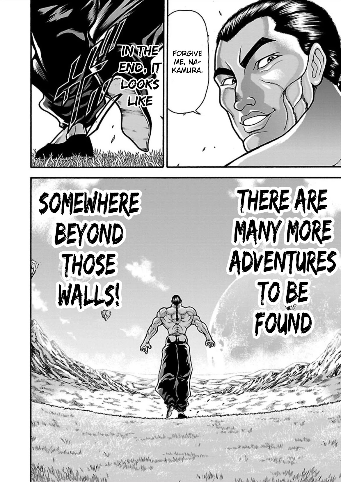 Baki Side Story - Retsu Kaioh Doesn't Mind Even if it's in another World Chapter 15 page 19 - Chapter 15: Beyond the walls