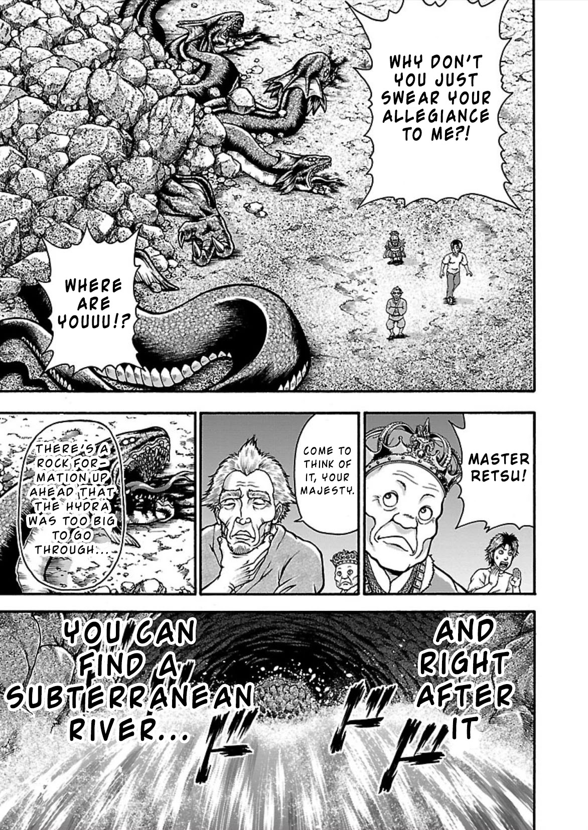 Baki Side Story - Retsu Kaioh Doesn't Mind Even if it's in another World Chapter 15 page 3 - Chapter 15: Beyond the walls