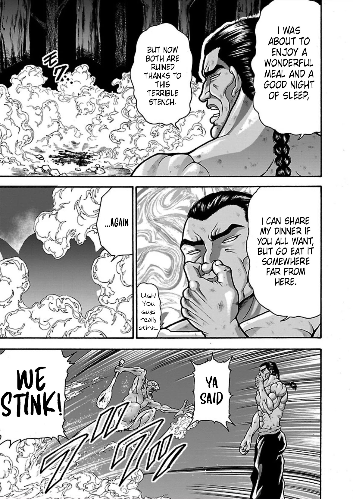 Baki Side Story - Retsu Kaioh Doesn't Mind Even if it's in another World Chapter 16 page 12 - Chapter 16: Goblin!