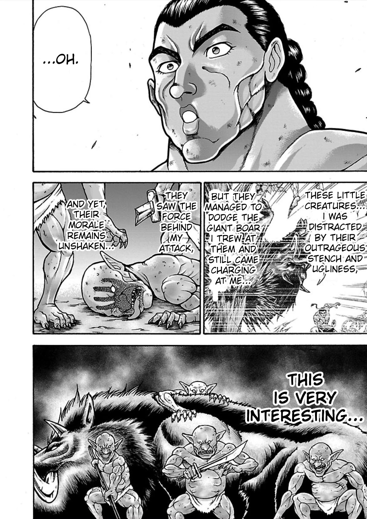 Baki Side Story - Retsu Kaioh Doesn't Mind Even if it's in another World Chapter 16 page 15 - Chapter 16: Goblin!