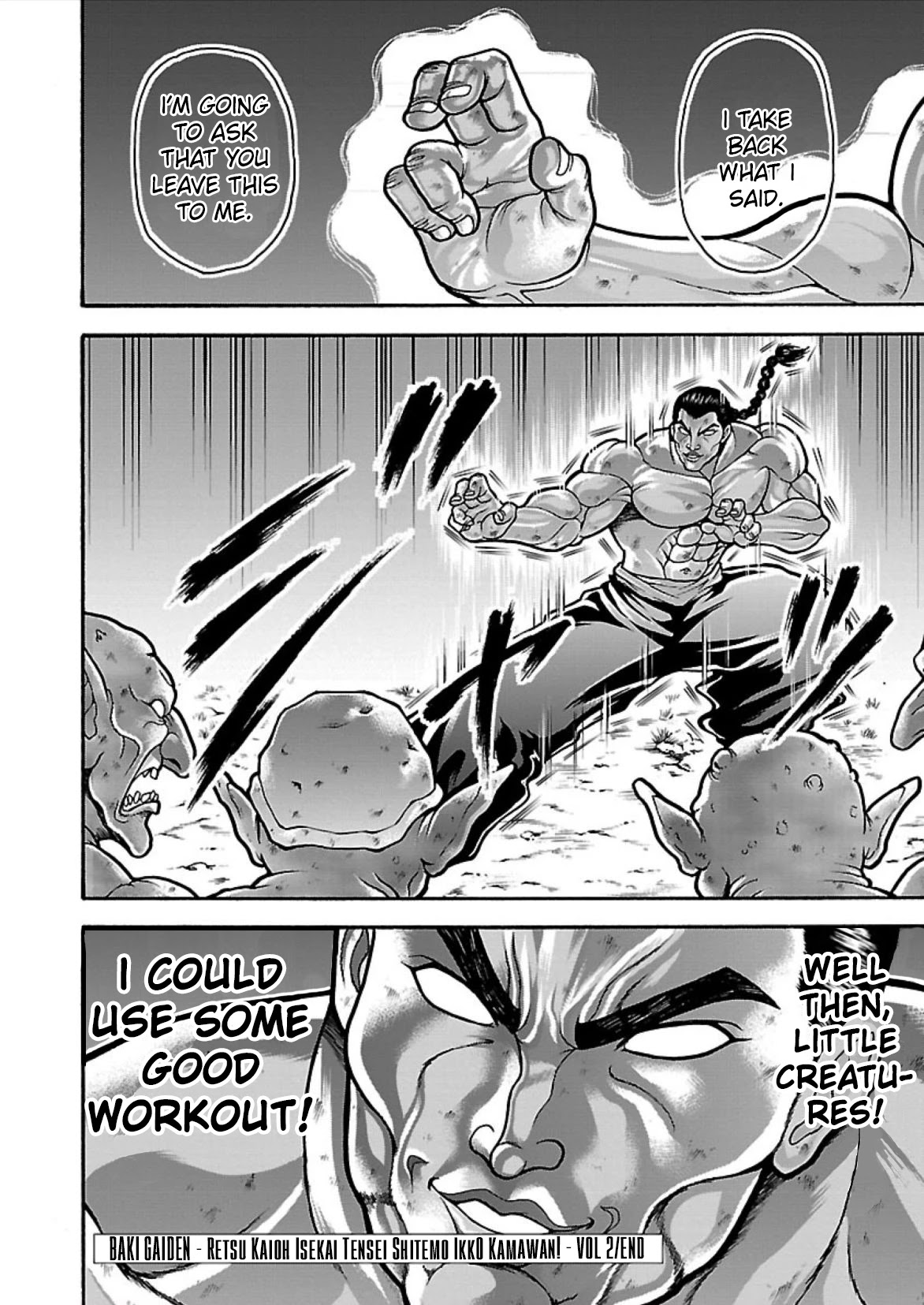 Baki Side Story - Retsu Kaioh Doesn't Mind Even if it's in another World Chapter 16 page 17 - Chapter 16: Goblin!