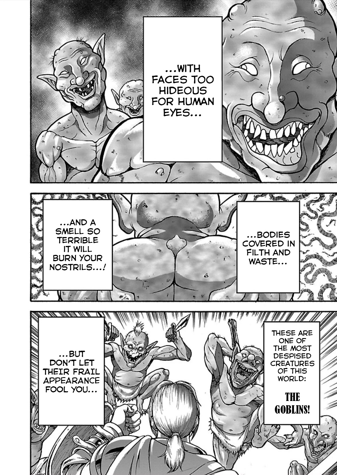 Baki Side Story - Retsu Kaioh Doesn't Mind Even if it's in another World Chapter 16 page 2 - Chapter 16: Goblin!