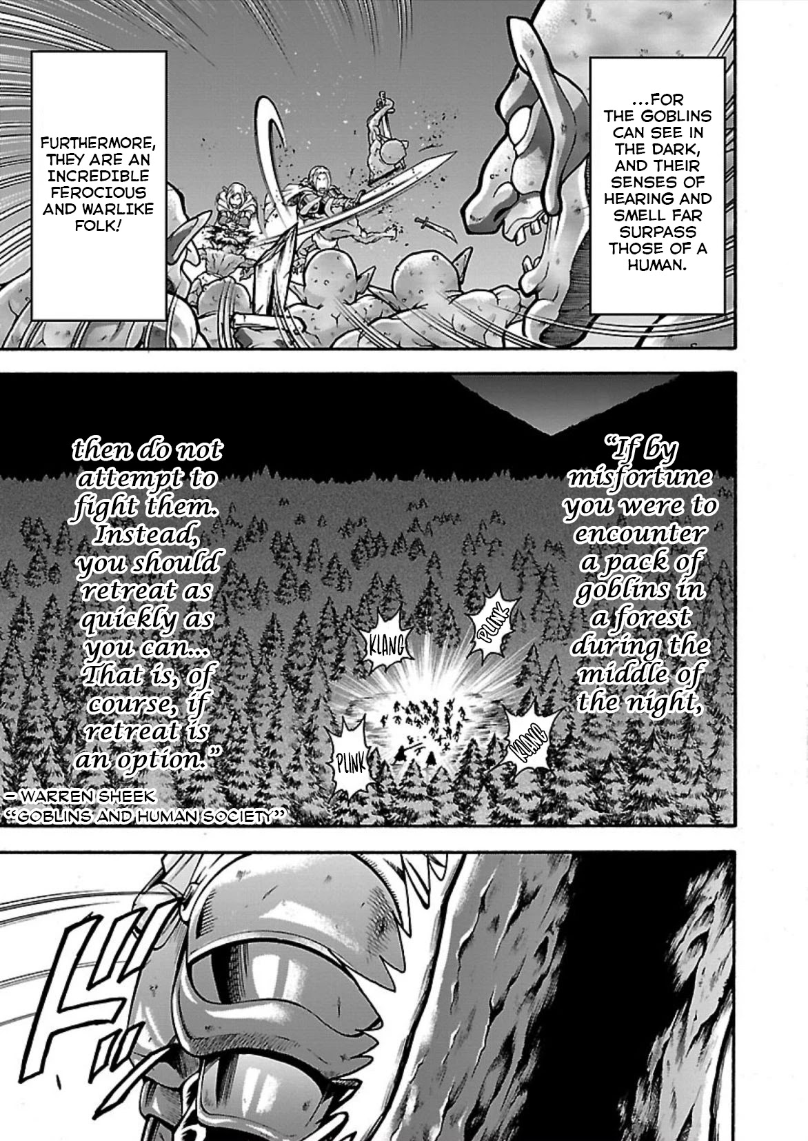 Baki Side Story - Retsu Kaioh Doesn't Mind Even if it's in another World Chapter 16 page 3 - Chapter 16: Goblin!