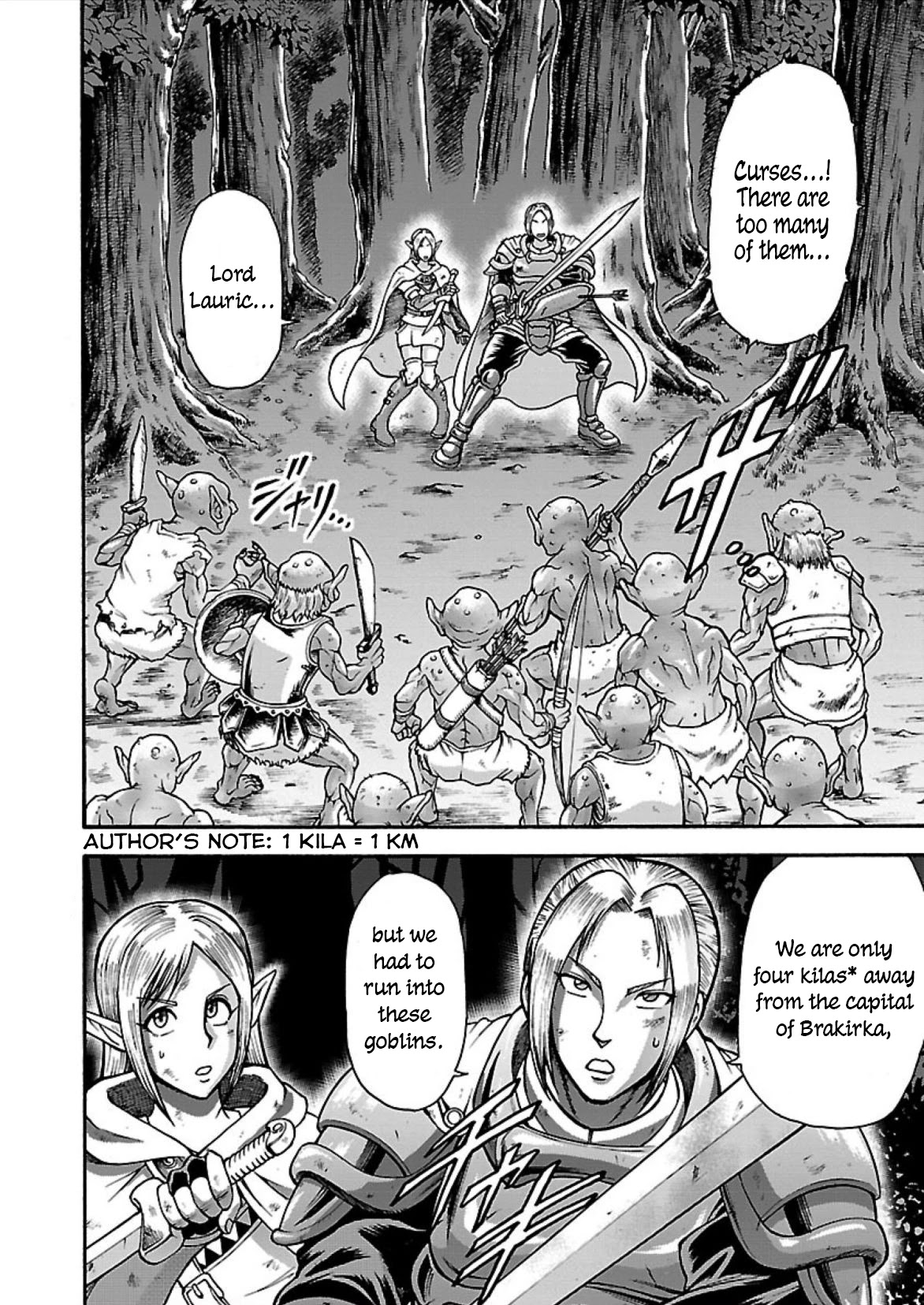Baki Side Story - Retsu Kaioh Doesn't Mind Even if it's in another World Chapter 16 page 4 - Chapter 16: Goblin!