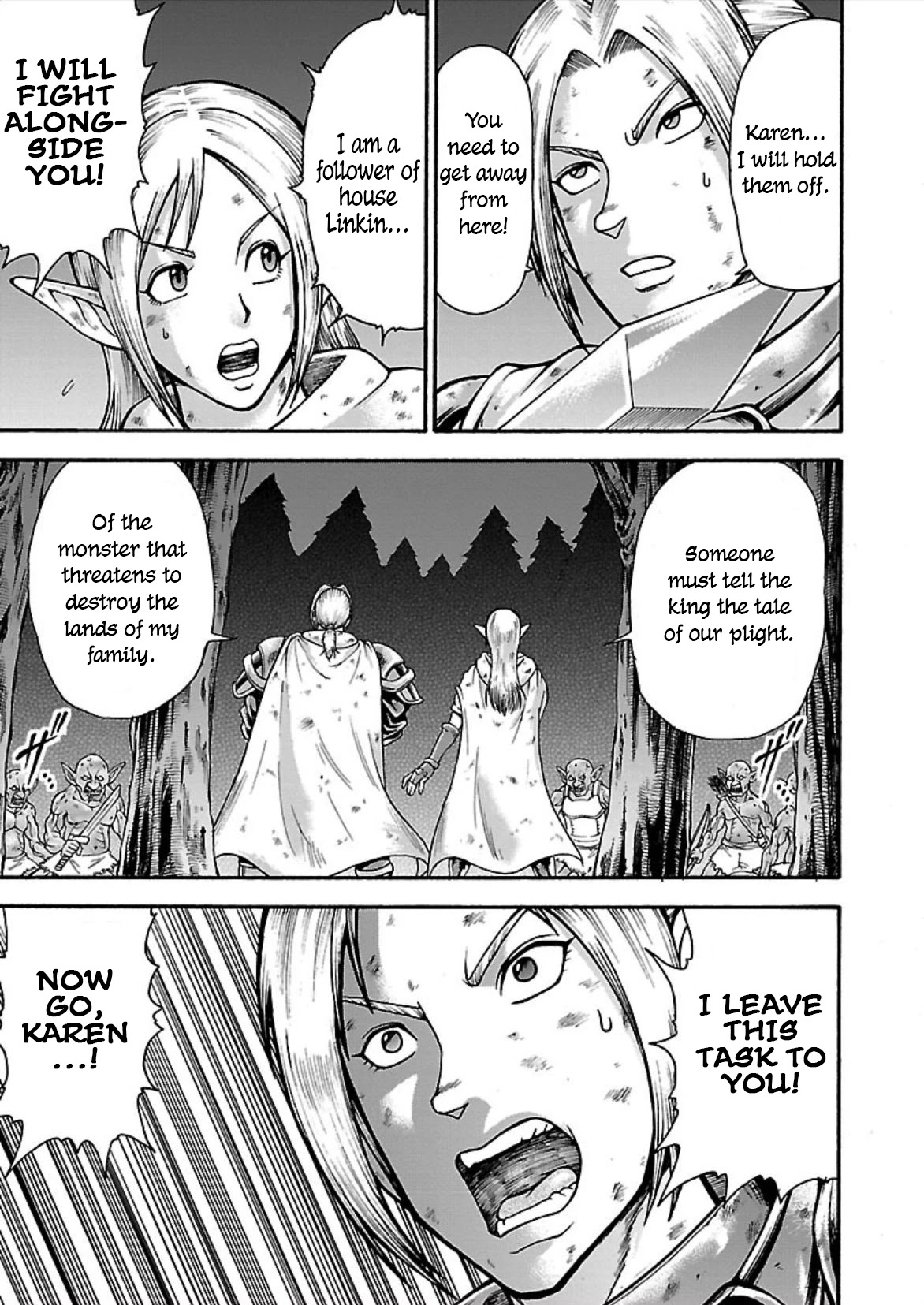 Baki Side Story - Retsu Kaioh Doesn't Mind Even if it's in another World Chapter 16 page 5 - Chapter 16: Goblin!