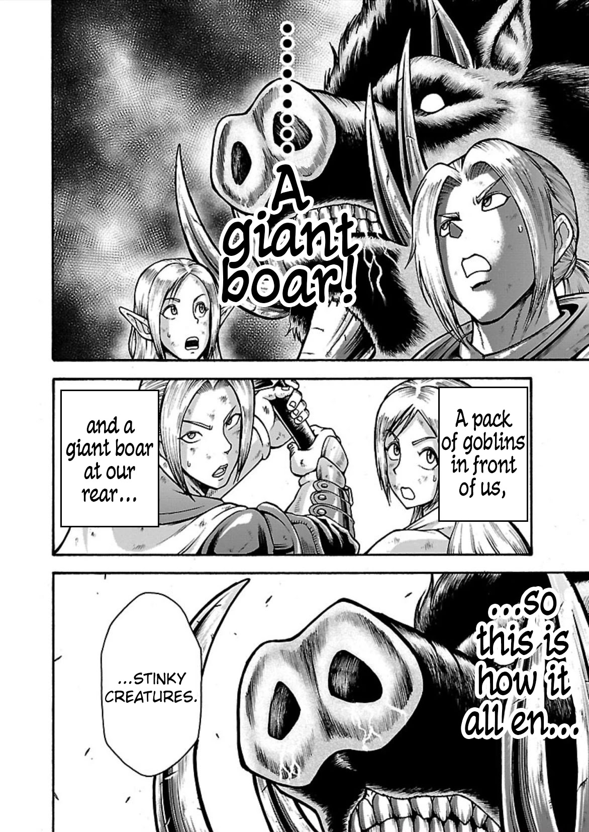 Baki Side Story - Retsu Kaioh Doesn't Mind Even if it's in another World Chapter 16 page 7 - Chapter 16: Goblin!