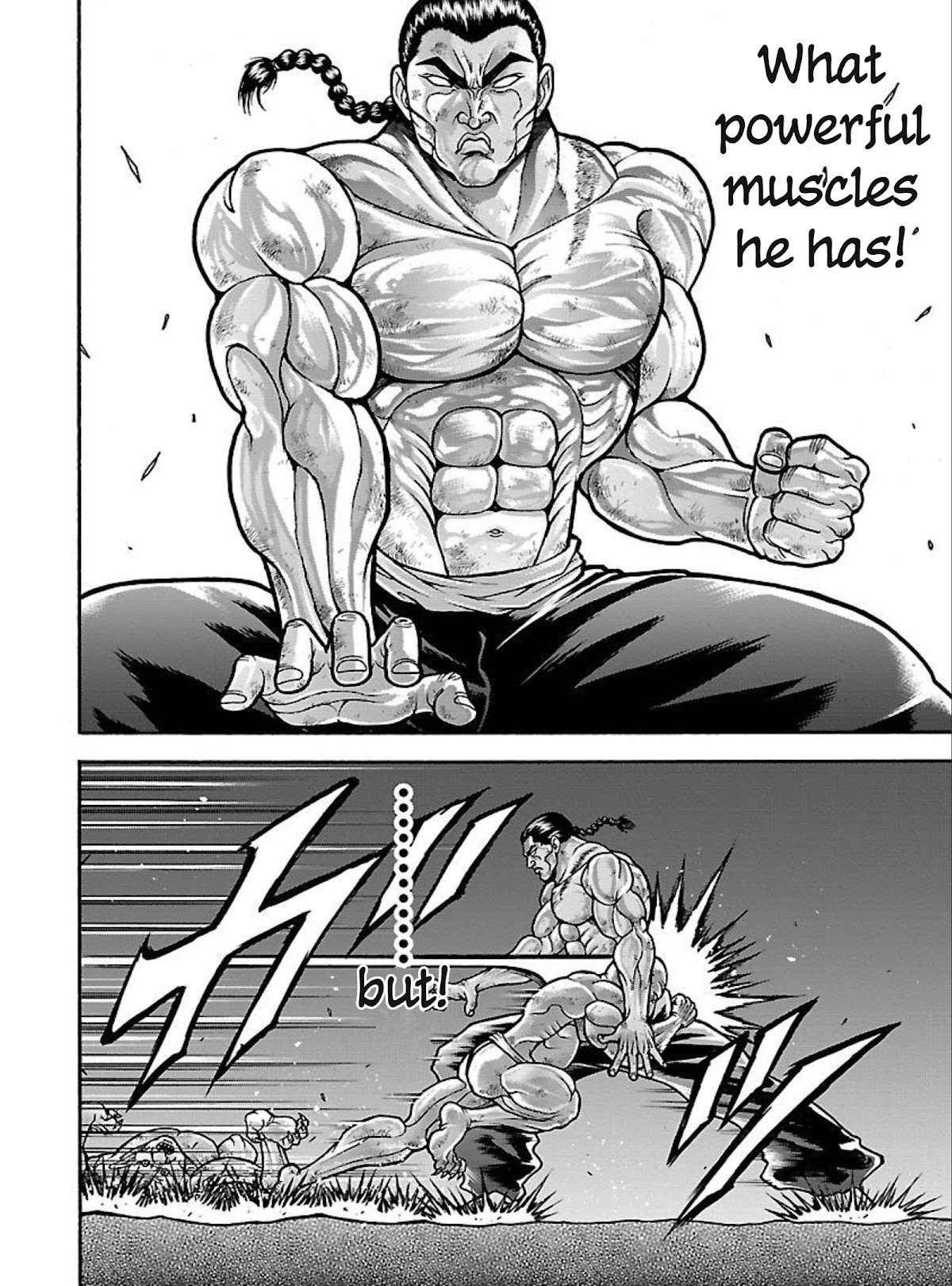 Baki Side Story - Retsu Kaioh Doesn't Mind Even if it's in another World Chapter 17 page 12 - Chapter 17: A tsunami on land