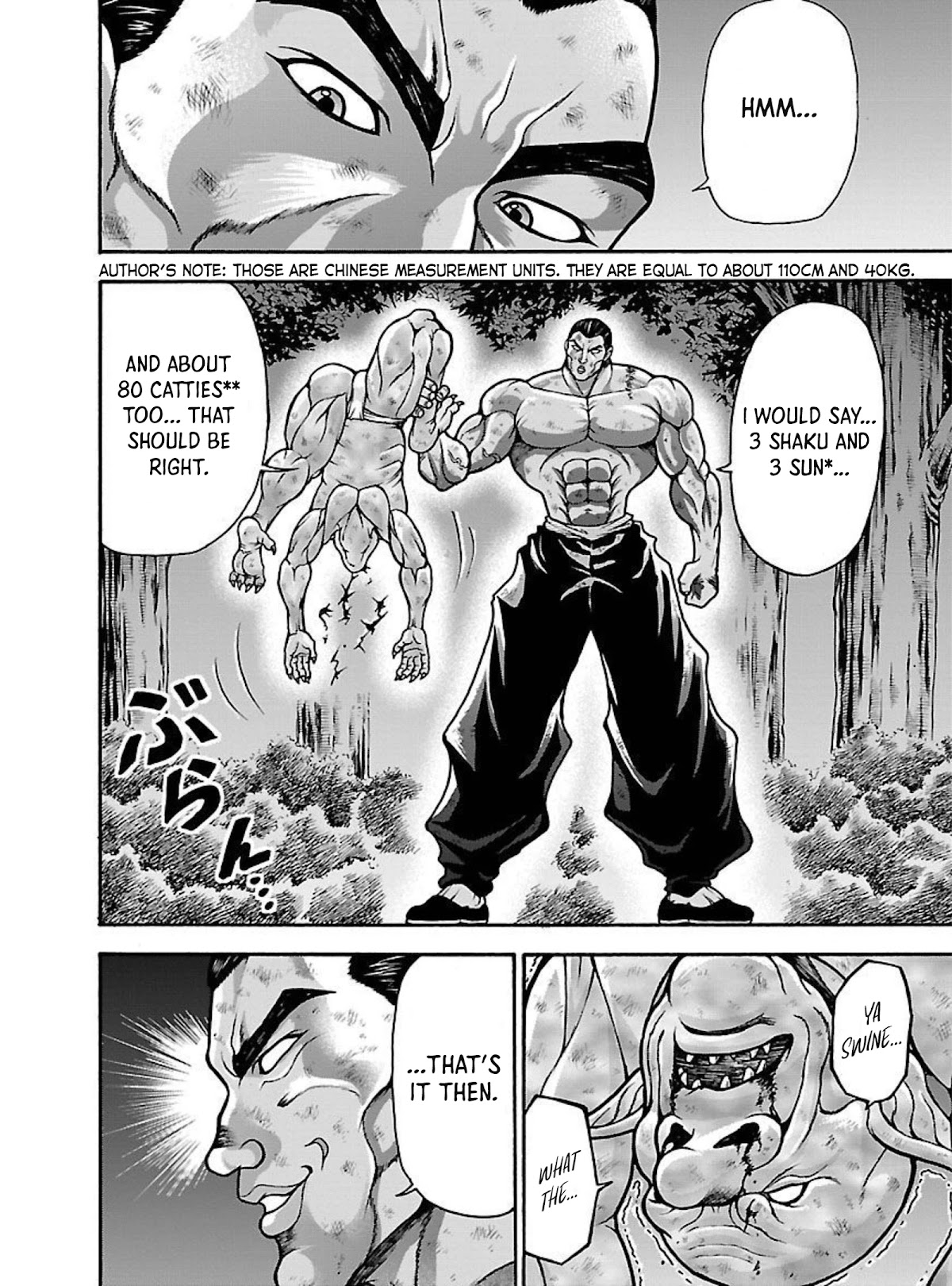 Baki Side Story - Retsu Kaioh Doesn't Mind Even if it's in another World Chapter 17 page 17 - Chapter 17: A tsunami on land