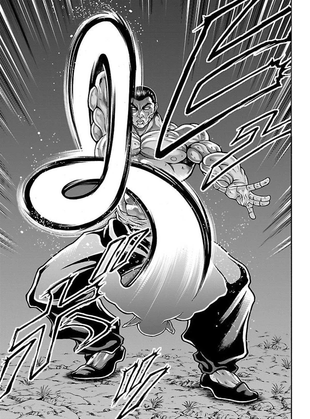 Baki Side Story - Retsu Kaioh Doesn't Mind Even if it's in another World Chapter 17 page 18 - Chapter 17: A tsunami on land