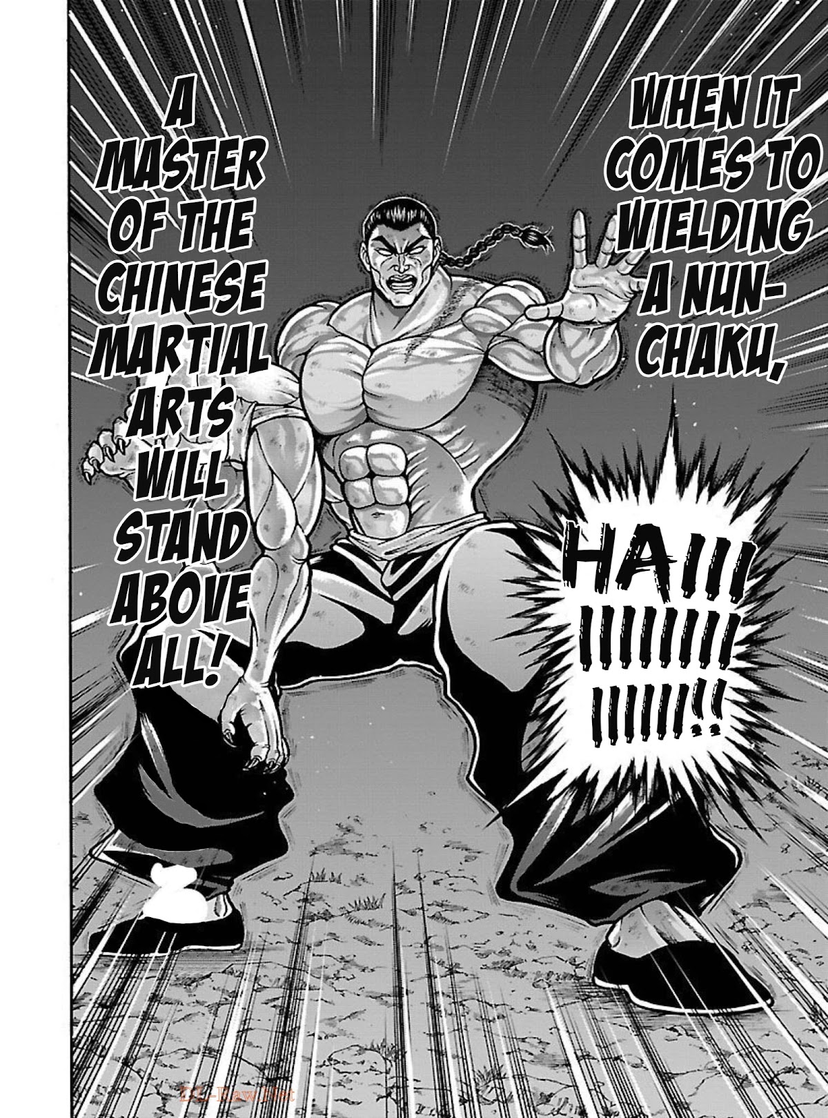 Baki Side Story - Retsu Kaioh Doesn't Mind Even if it's in another World Chapter 17 page 25 - Chapter 17: A tsunami on land