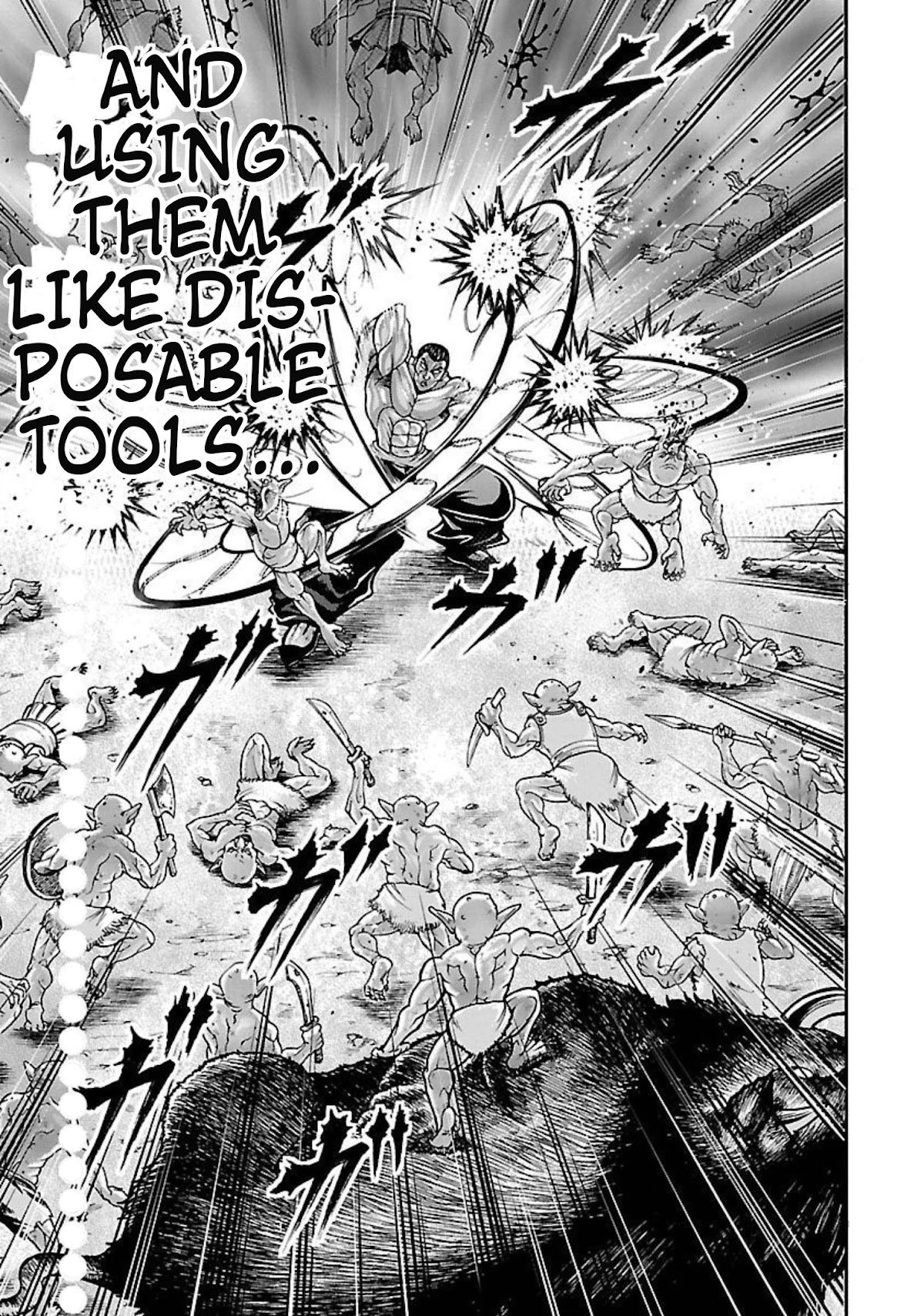 Baki Side Story - Retsu Kaioh Doesn't Mind Even if it's in another World Chapter 18 page 12 - Chapter 18: Nunchaku