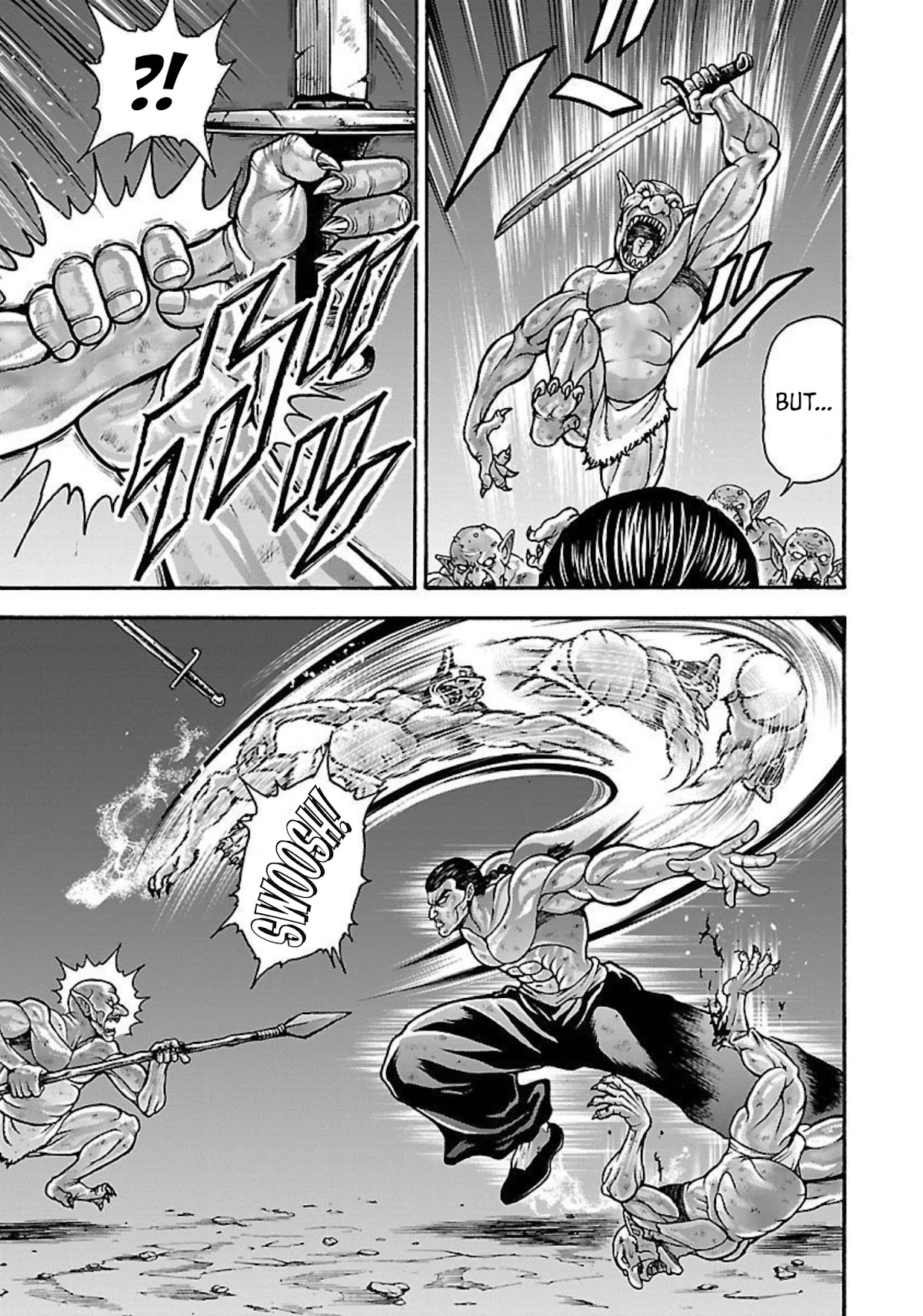 Baki Side Story - Retsu Kaioh Doesn't Mind Even if it's in another World Chapter 18 page 8 - Chapter 18: Nunchaku